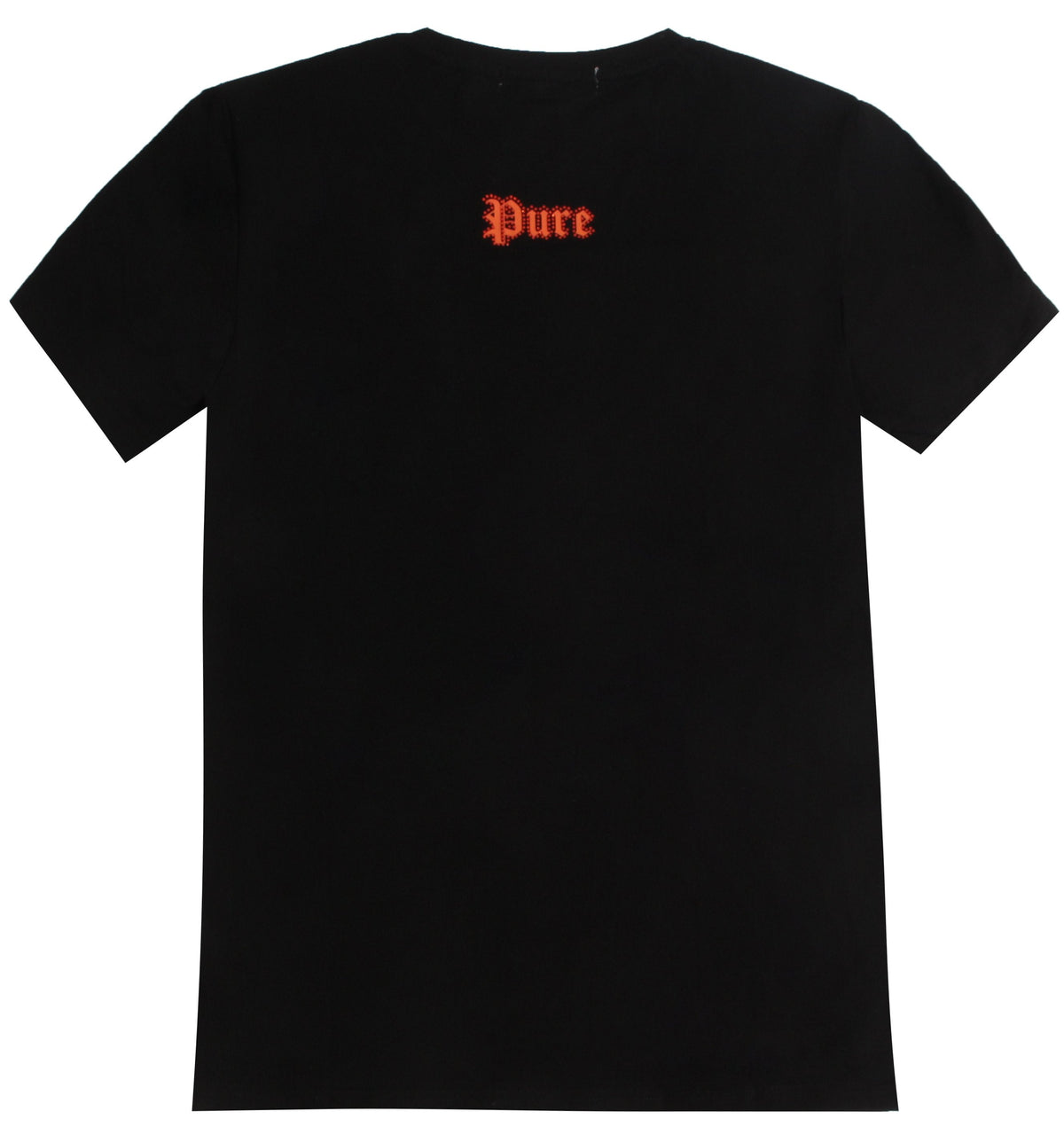 Logo Tee With Orange Diamond Logo
