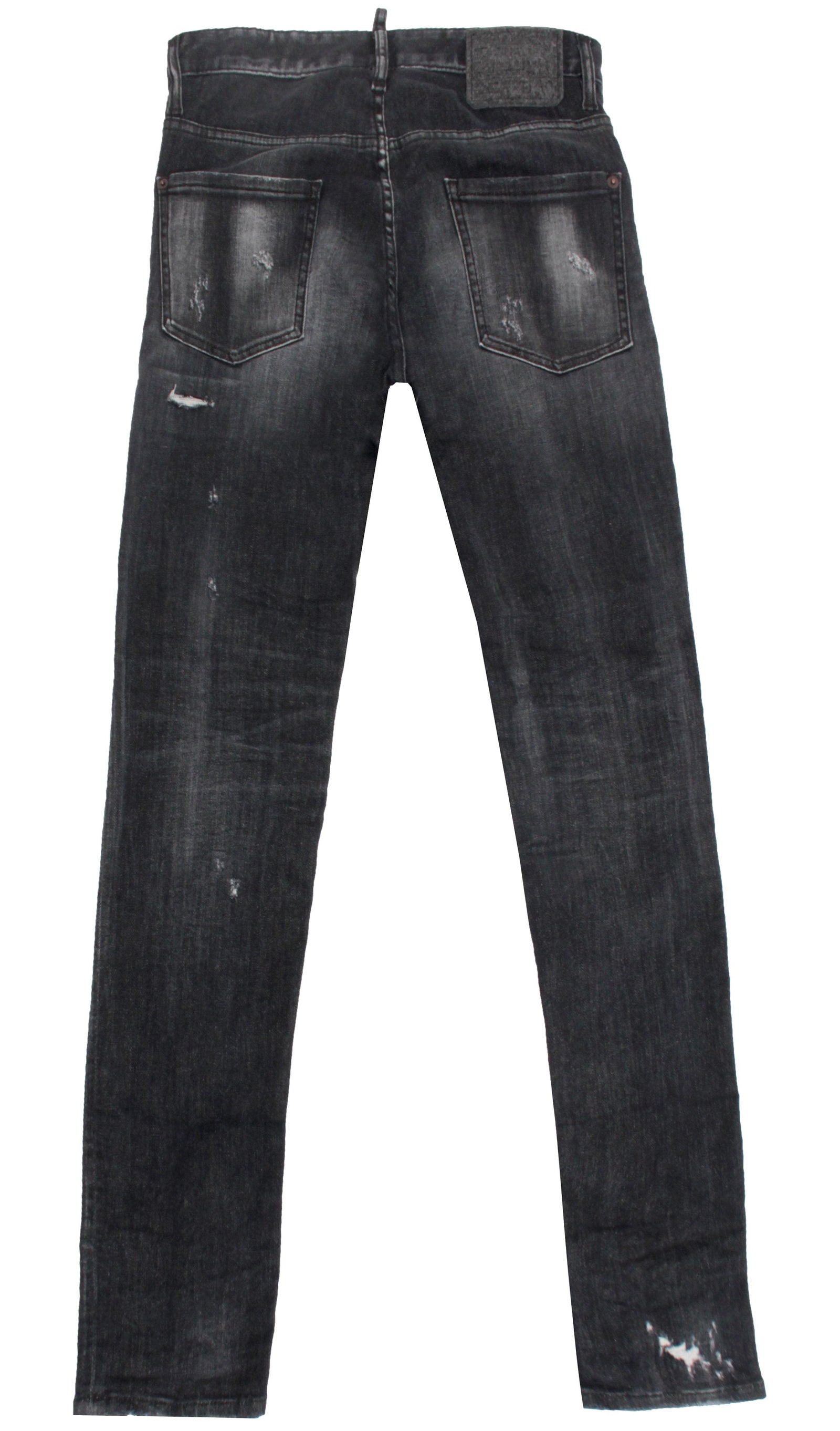 DSQUARED2 Black Slash Wash Cool Guy Jeans in black – view 2 of 2