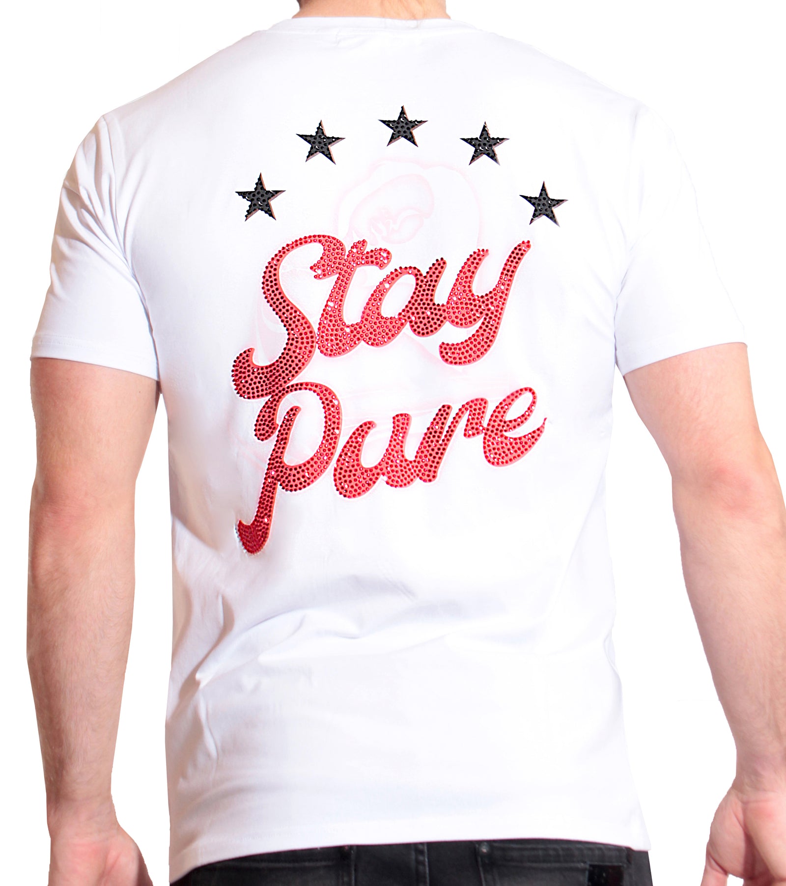 Pure Stay Pure Diamond Tee in white – view 4 of 4