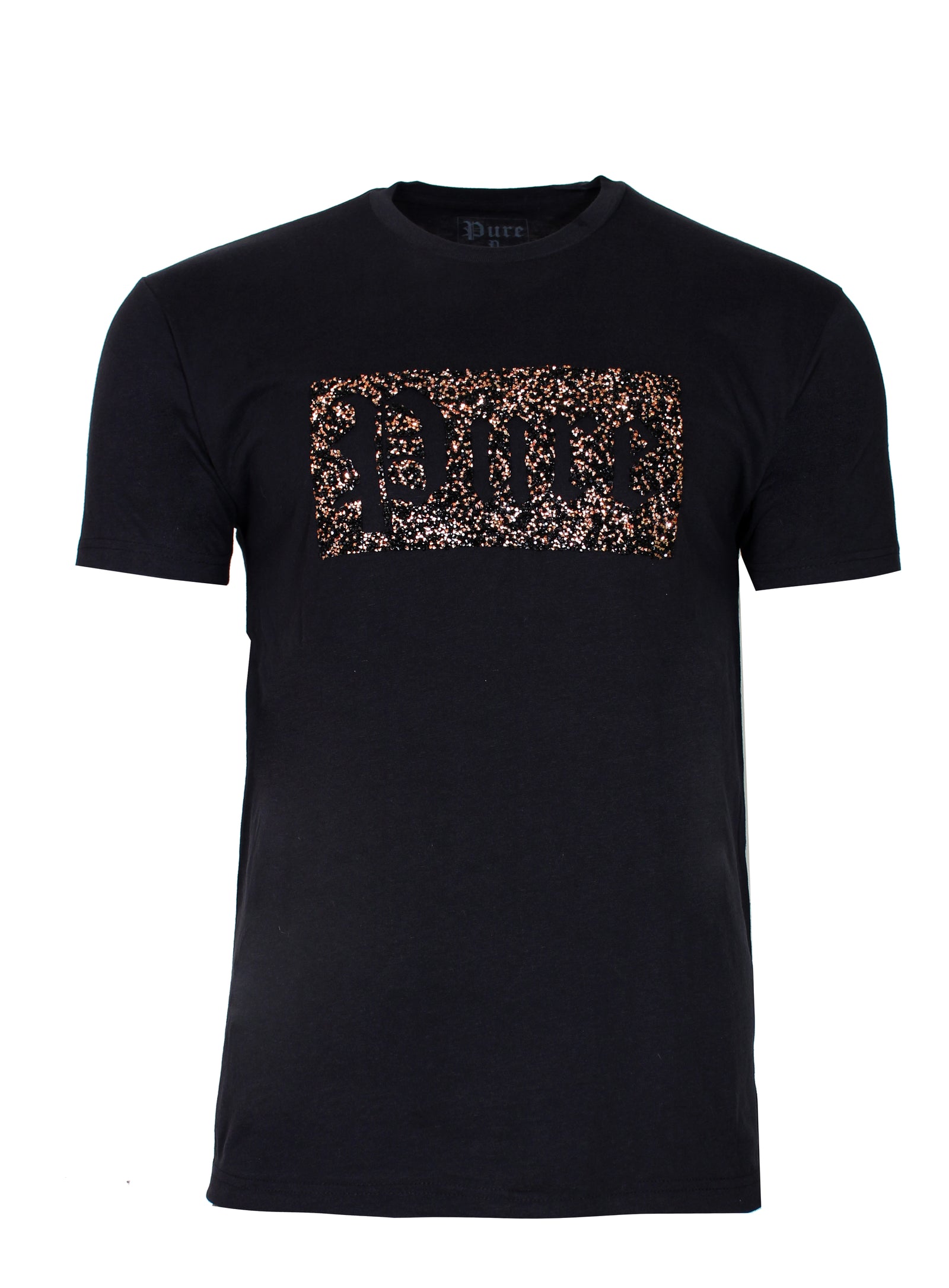 Pure Crushed Diamond Tee in black – view 1 of 2