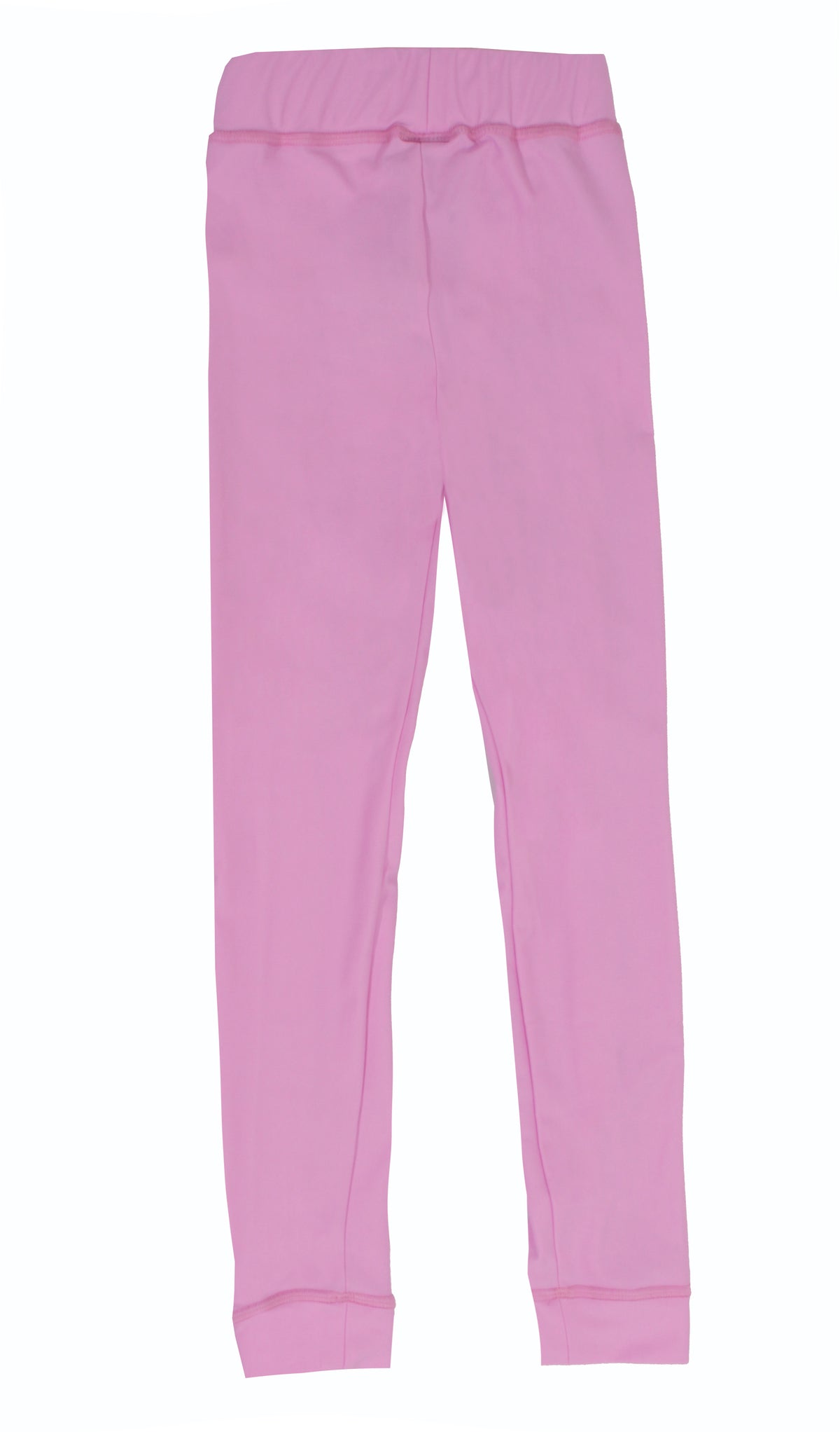 Girl Leggings W 3D FF On Sides - Pink