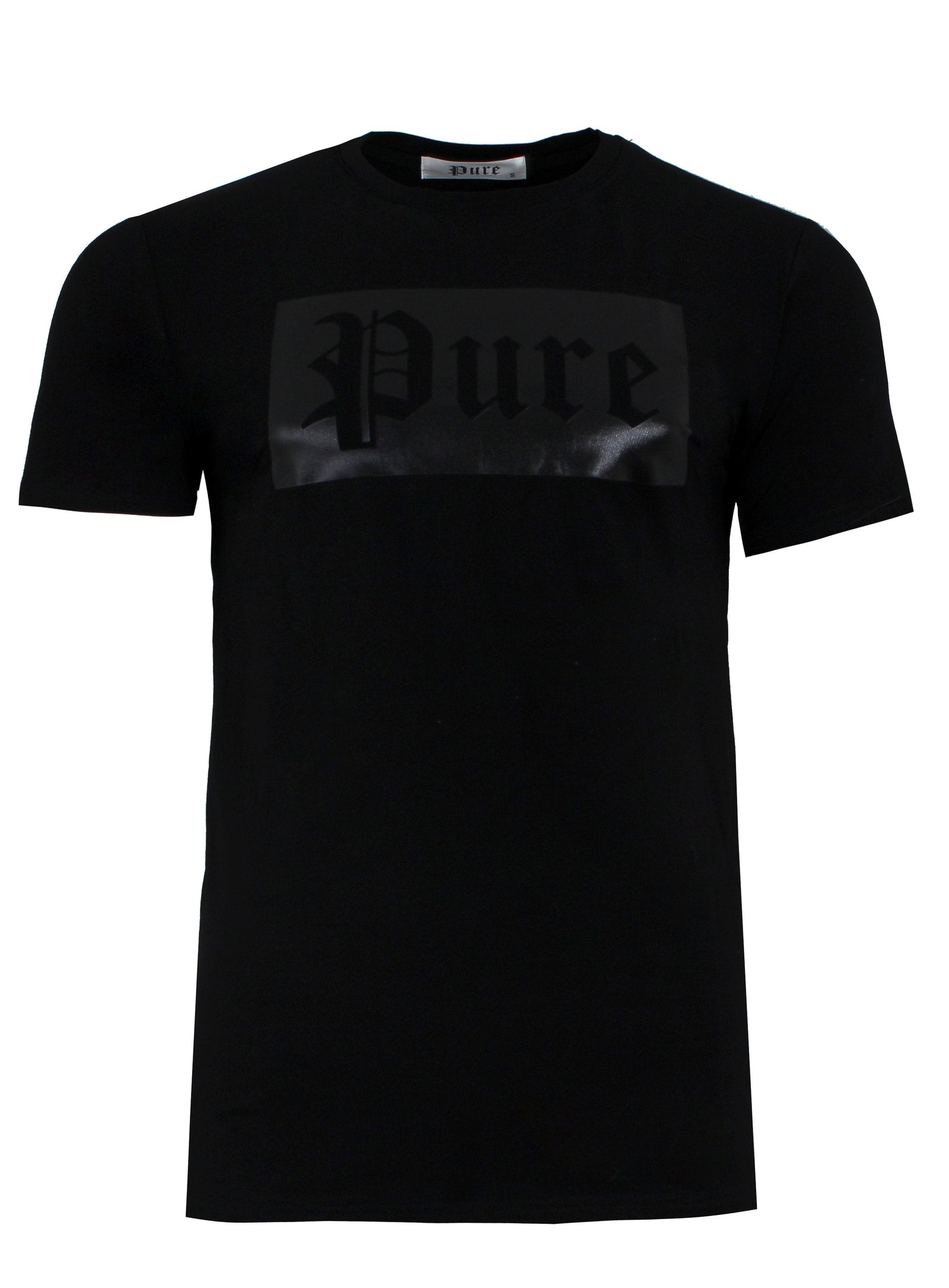 Pure Black on Black Logo Tee in black/black – view 1 of 2