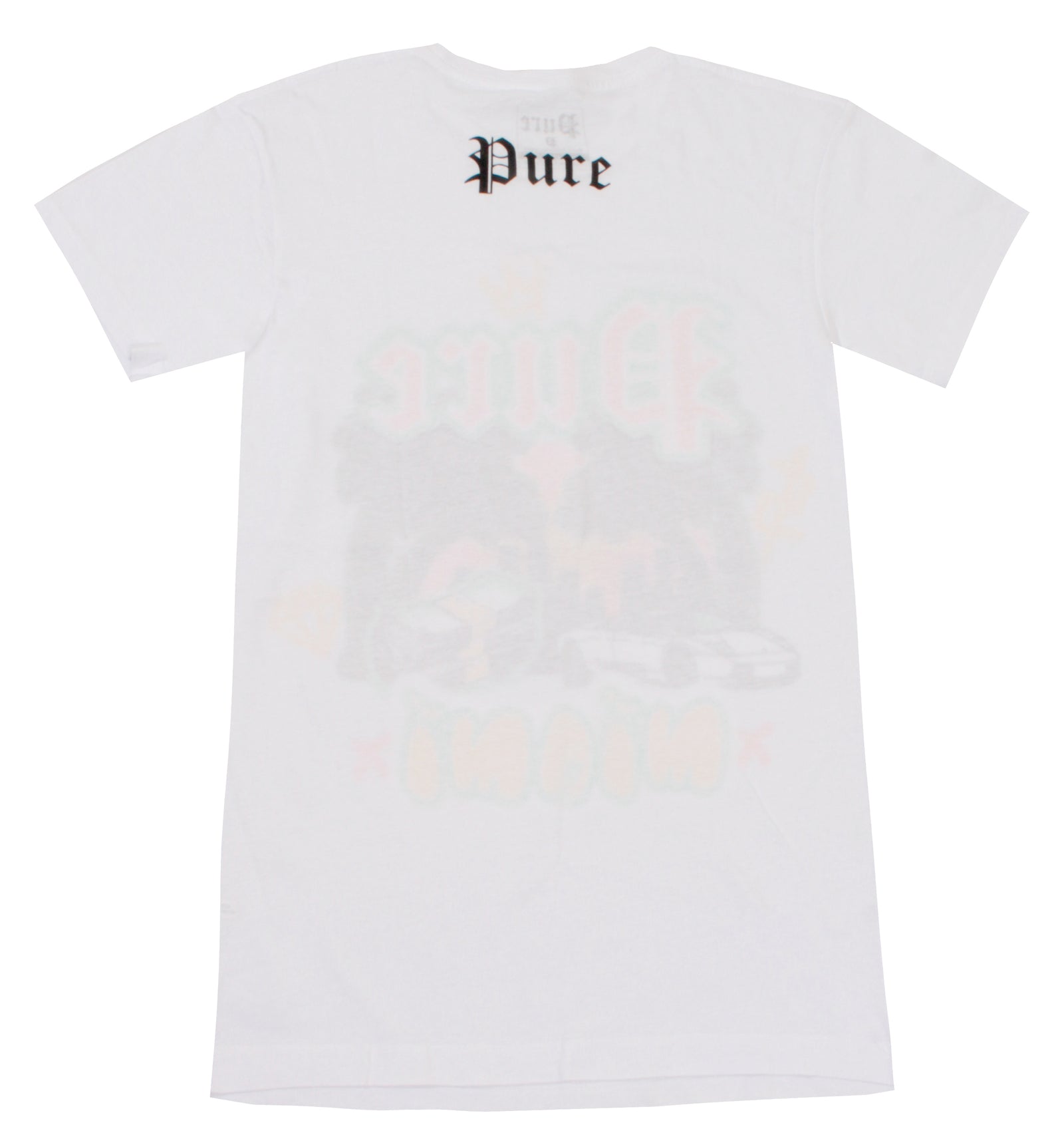 Pure Miami Airbrush Tee in white – view 2 of 6
