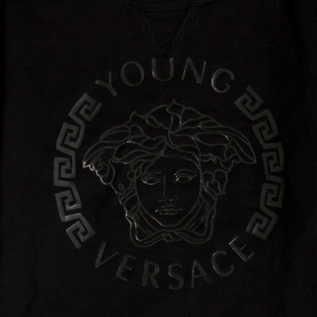 Kids Sweatshirt Crewneck-Black