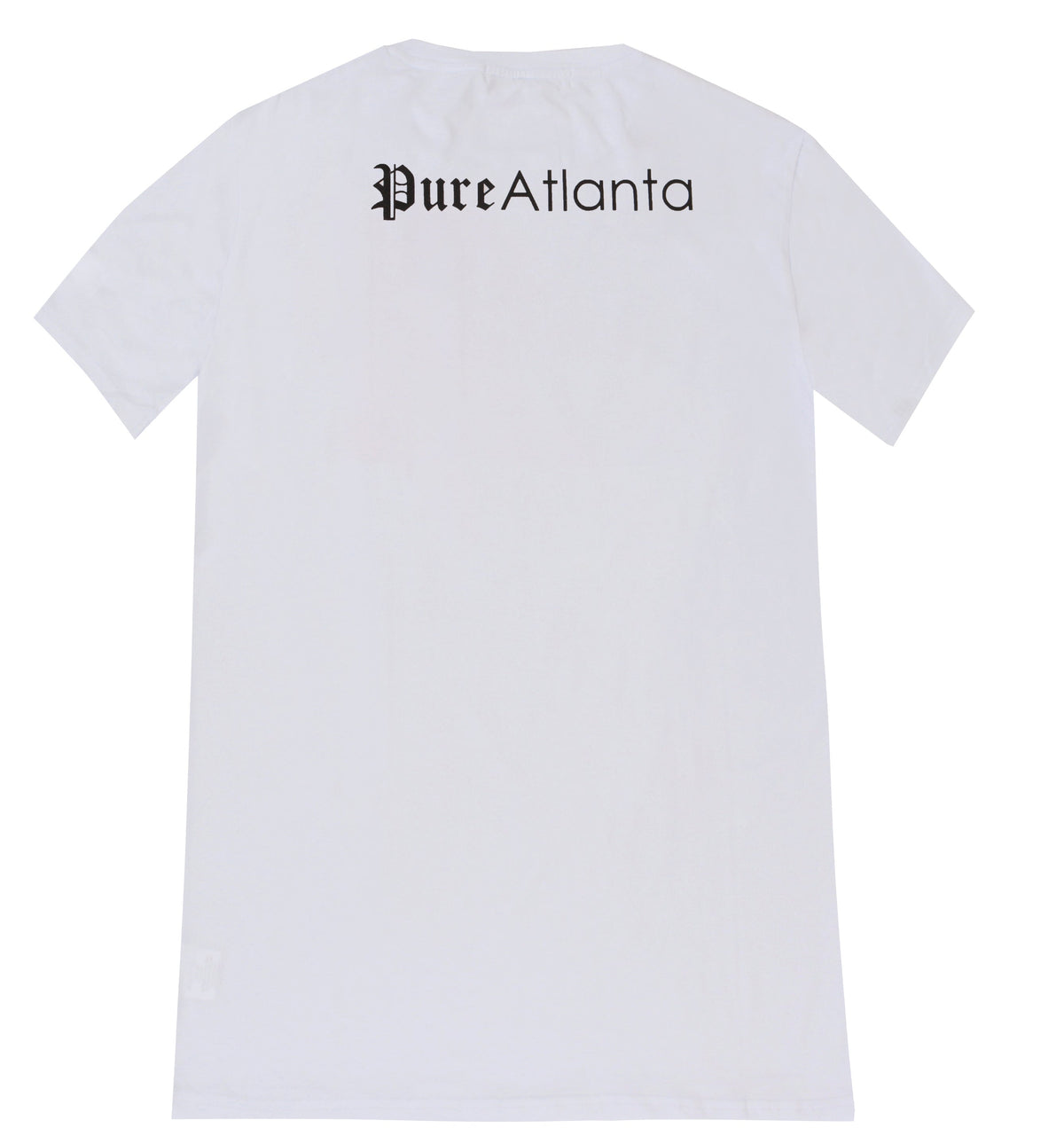 New 2021 Stretch Pure Tee White with Black Block Logo
