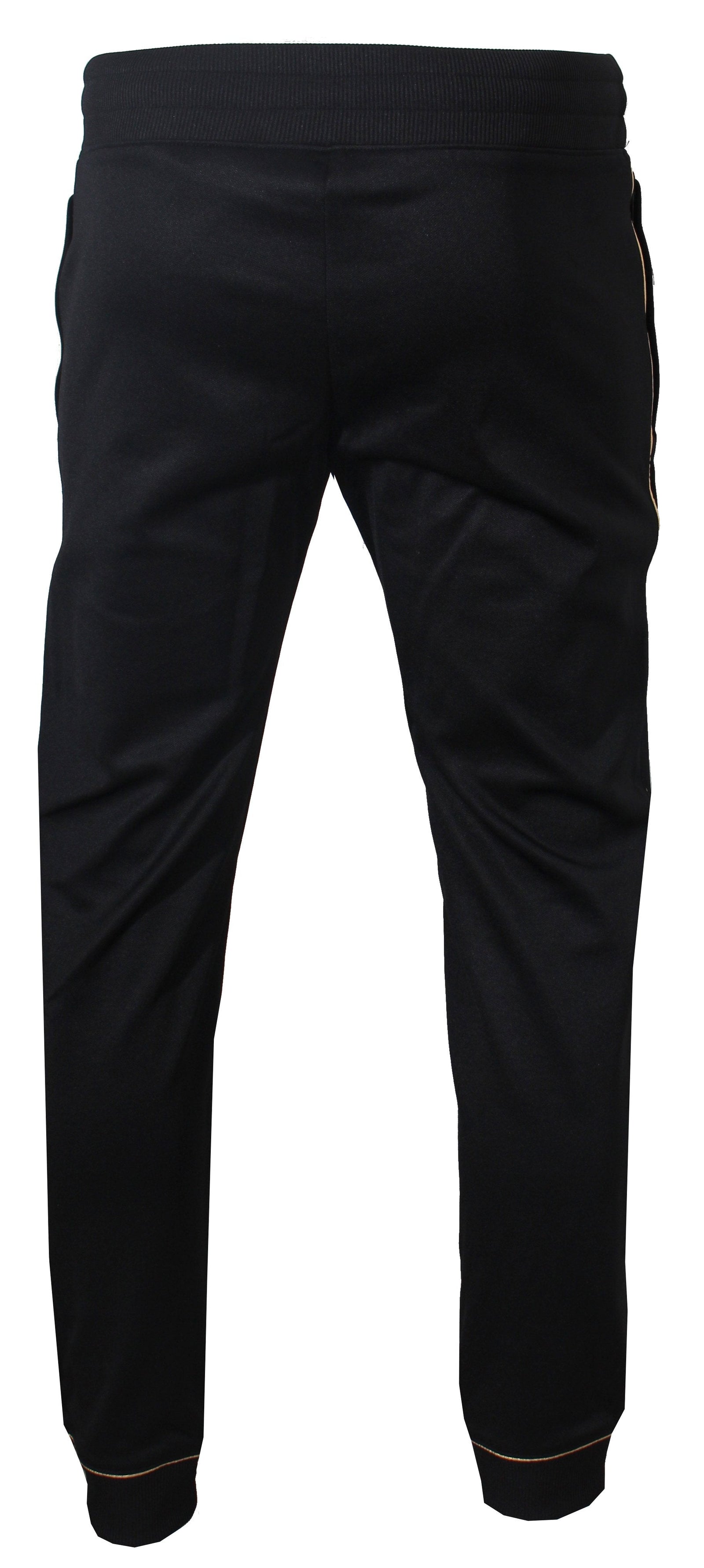Moschino Gold Logo Joggers in black — alternate view 2