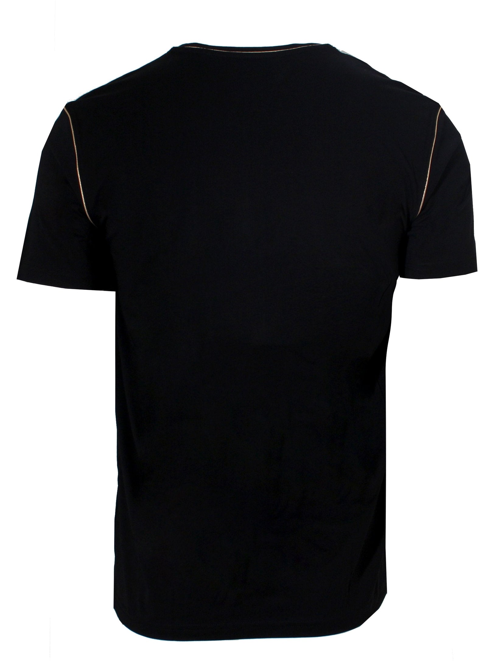 Moschino Logo Black and Gold Tee in black – view 2 of 2