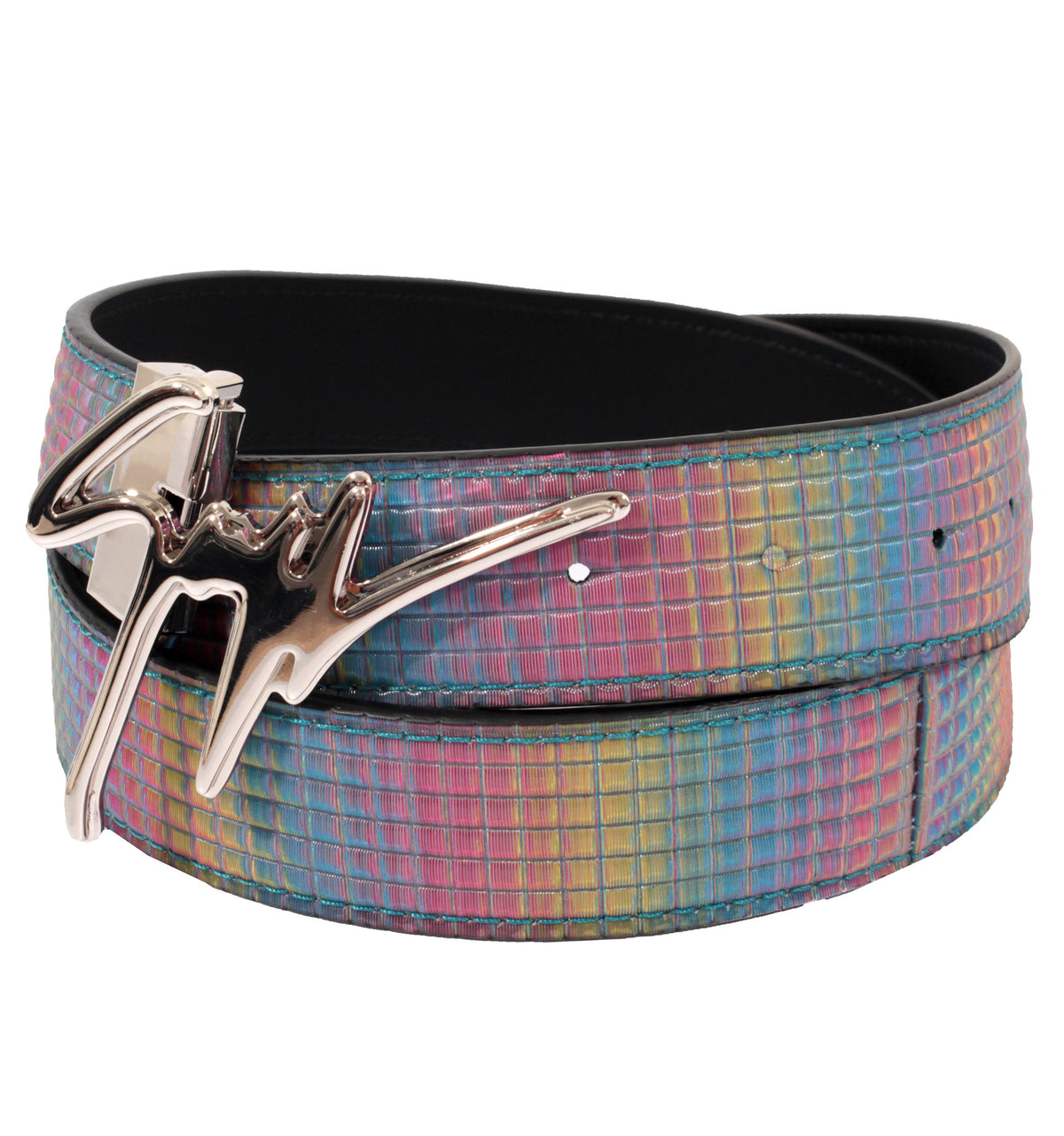 Giuseppe Zanotti Prism Print Belt - Multi