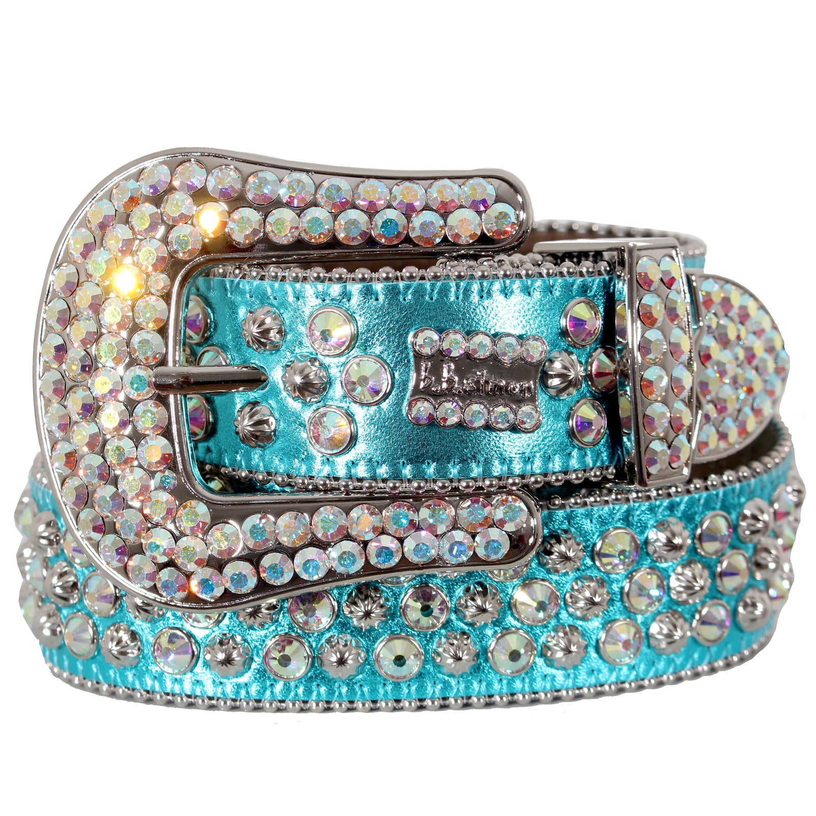 B.B. Simon 2617 Turquoise AB Belt in turquoise – view 1 of 2