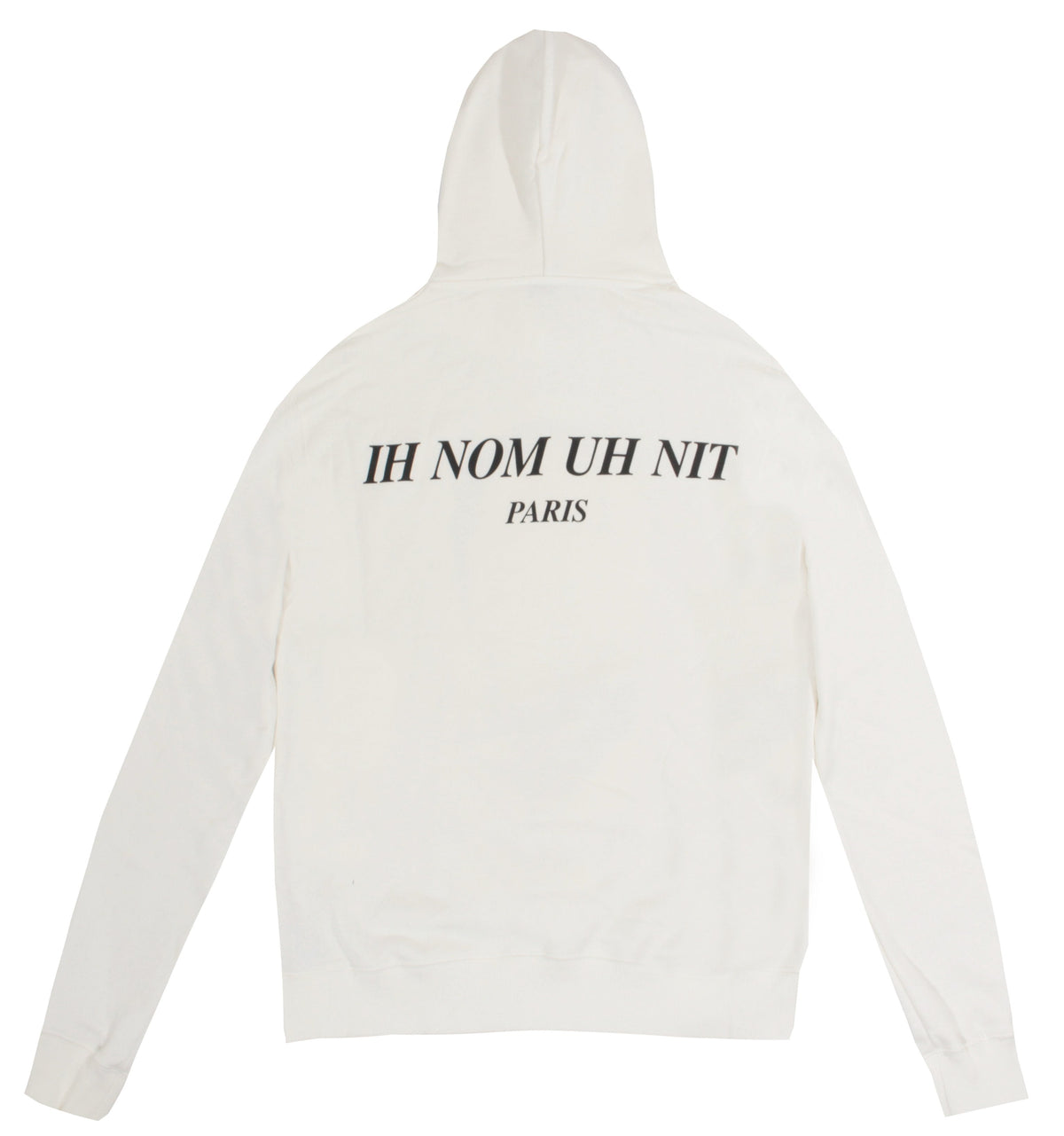 Hoodie Mask On 21 W/ Logo - White