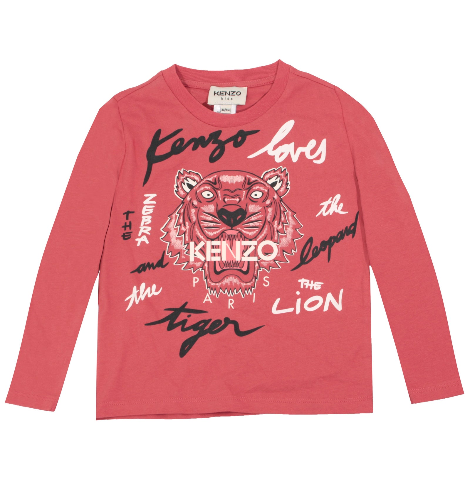 Kenzo T-Shirt in raspberry – view 1 of 2