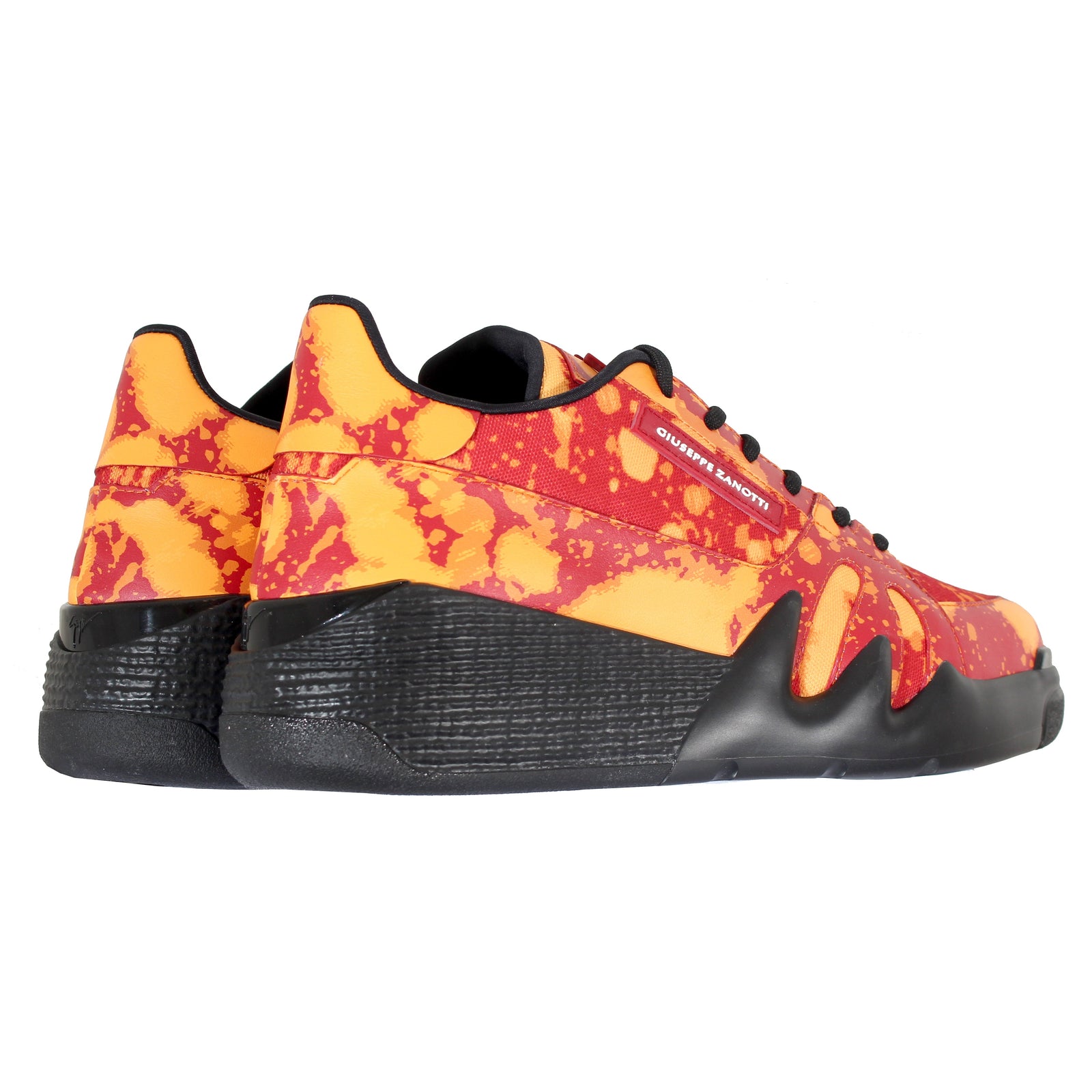 Giuseppe Zanotti Talon Sneakers - Orange – view 4 of 4