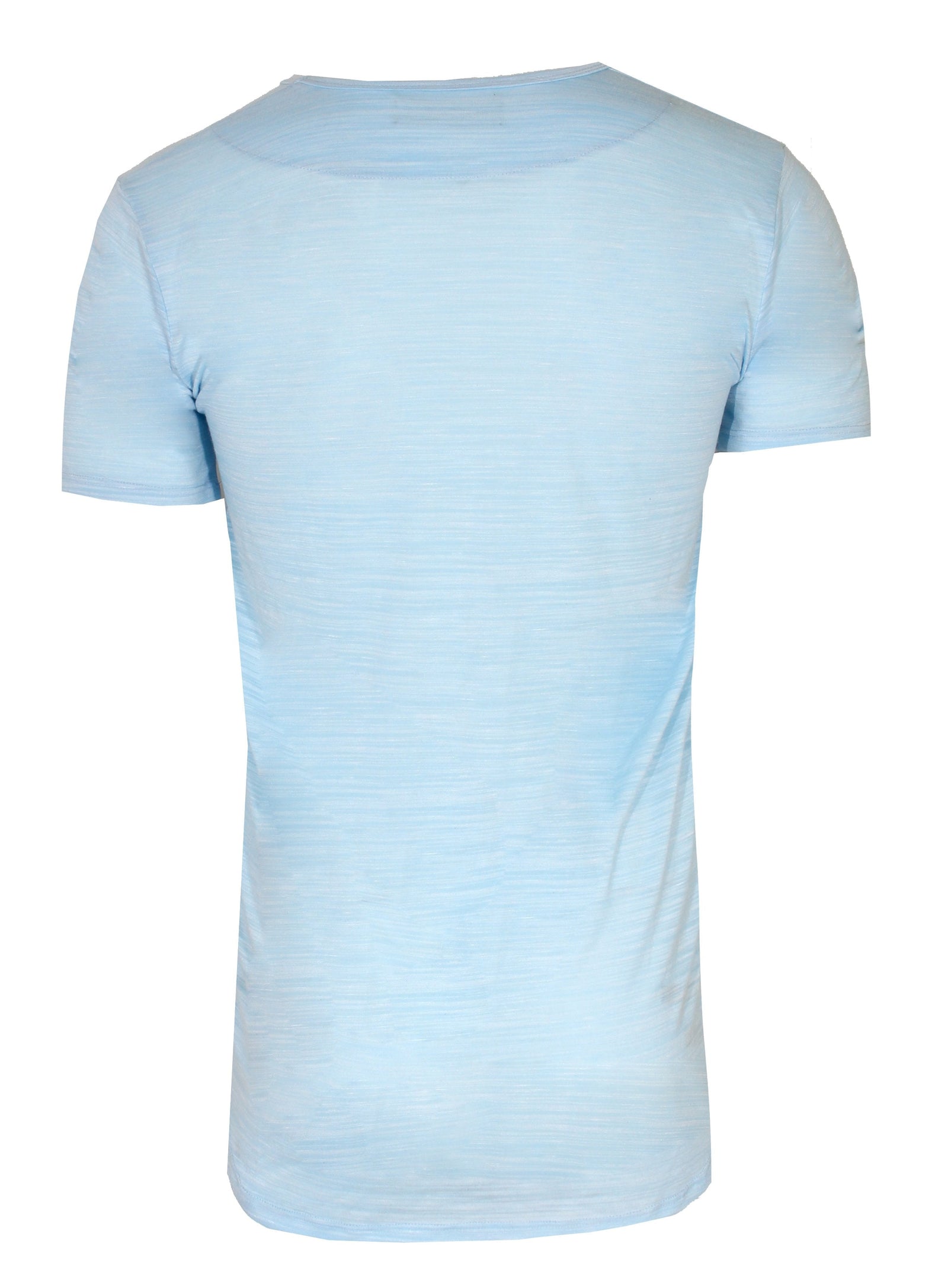 Kash Extended Marble Tee in light blue – view 2 of 2