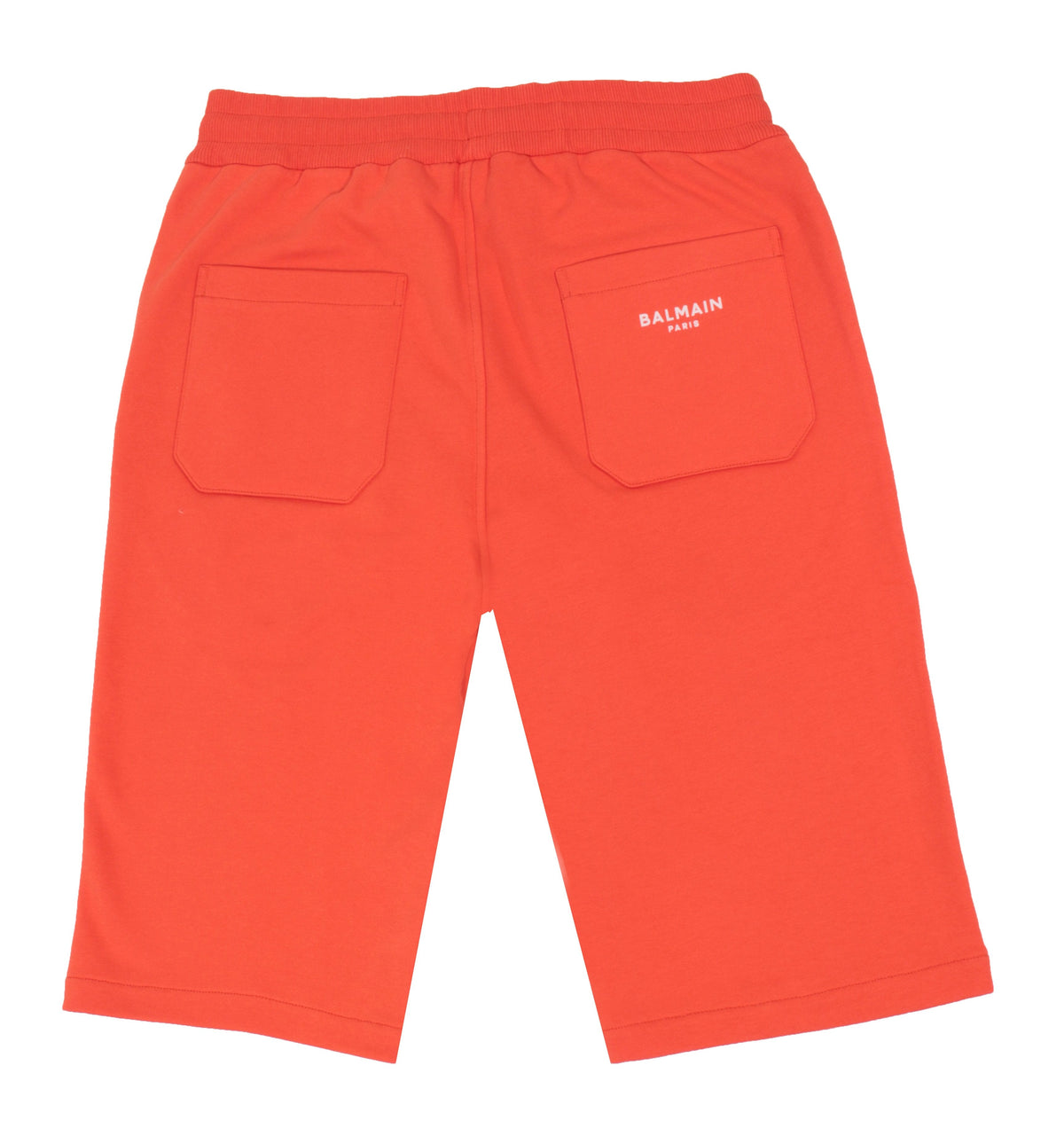 Balmain Flock Bermuda Shorts - Orange