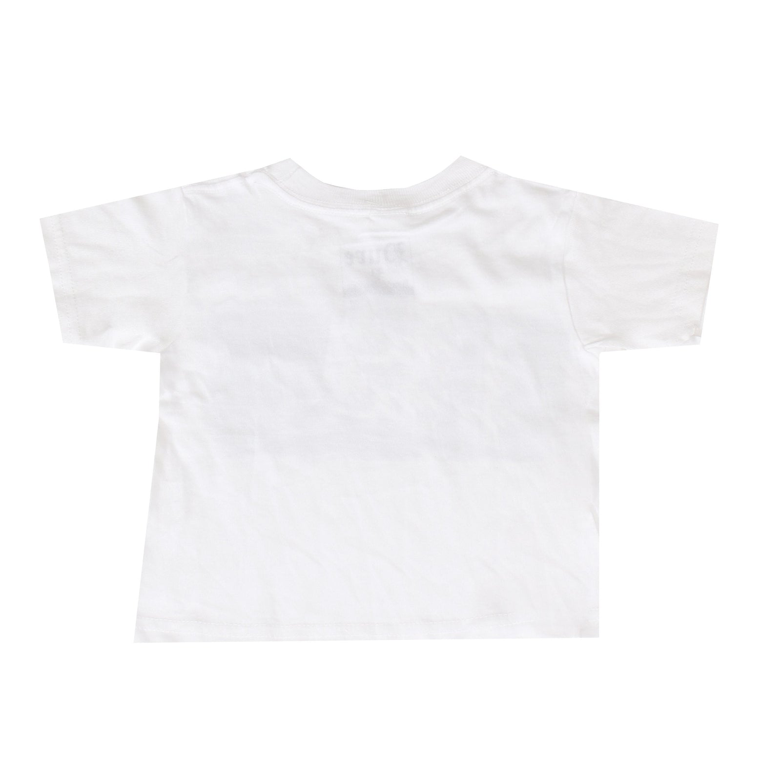 Kids Pure Block Logo Tee in white with black logo – view 2 of 2