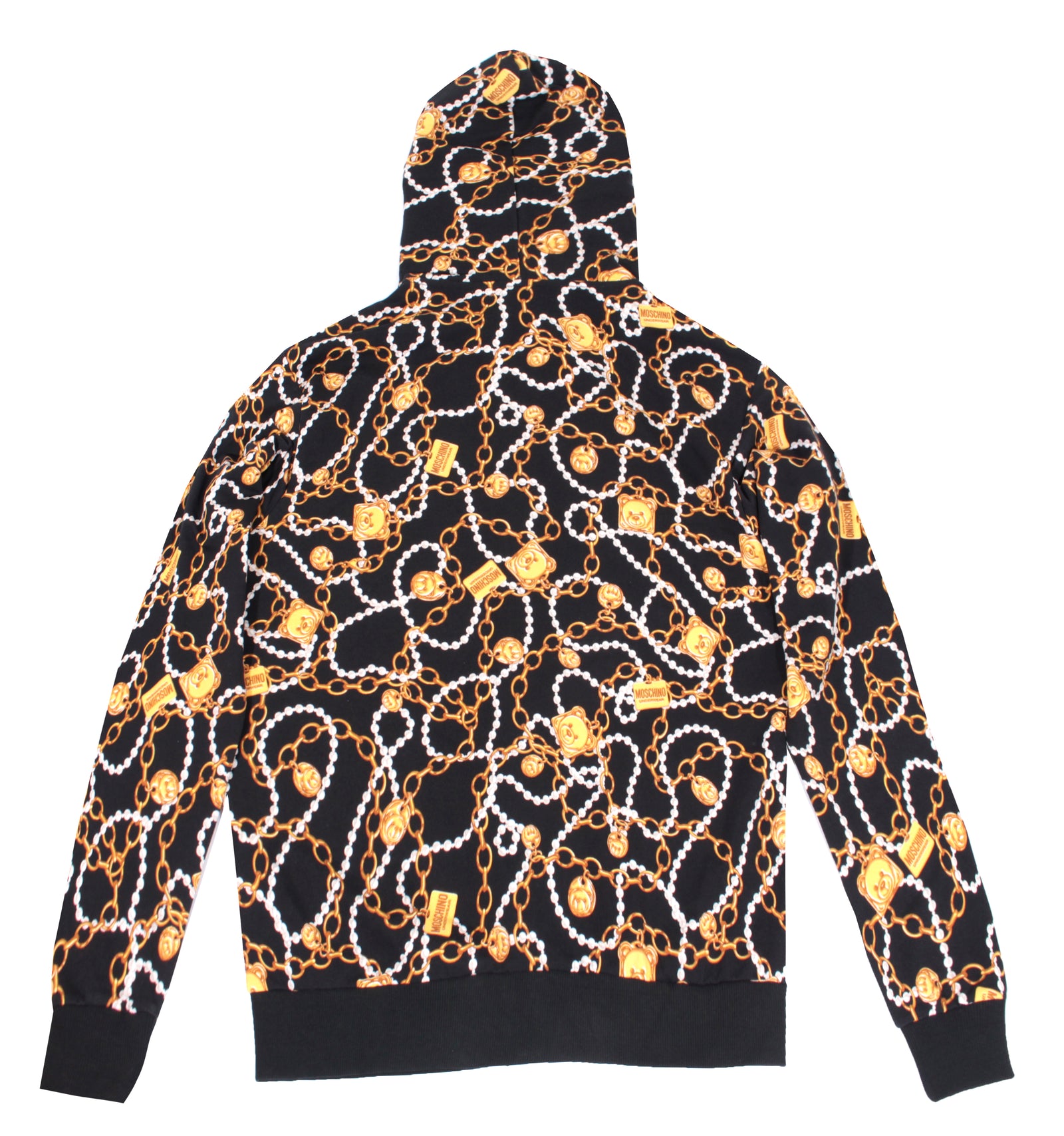 Moschino All Over Bear Chain Sweatshirt in Black – view 3 of 3