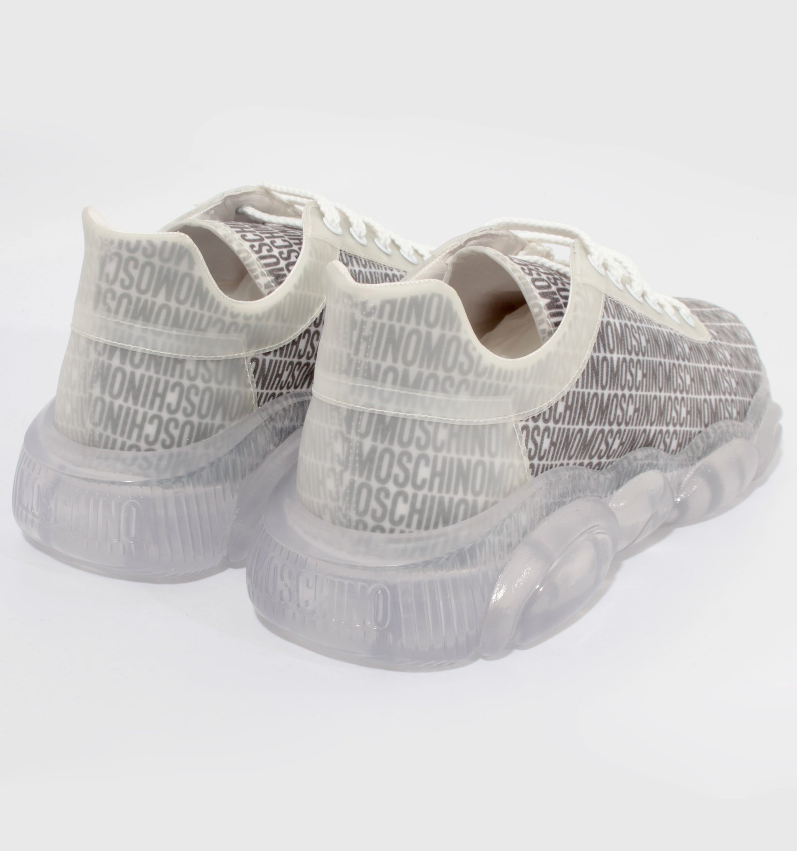 Allover Logo Sneakers - Grey