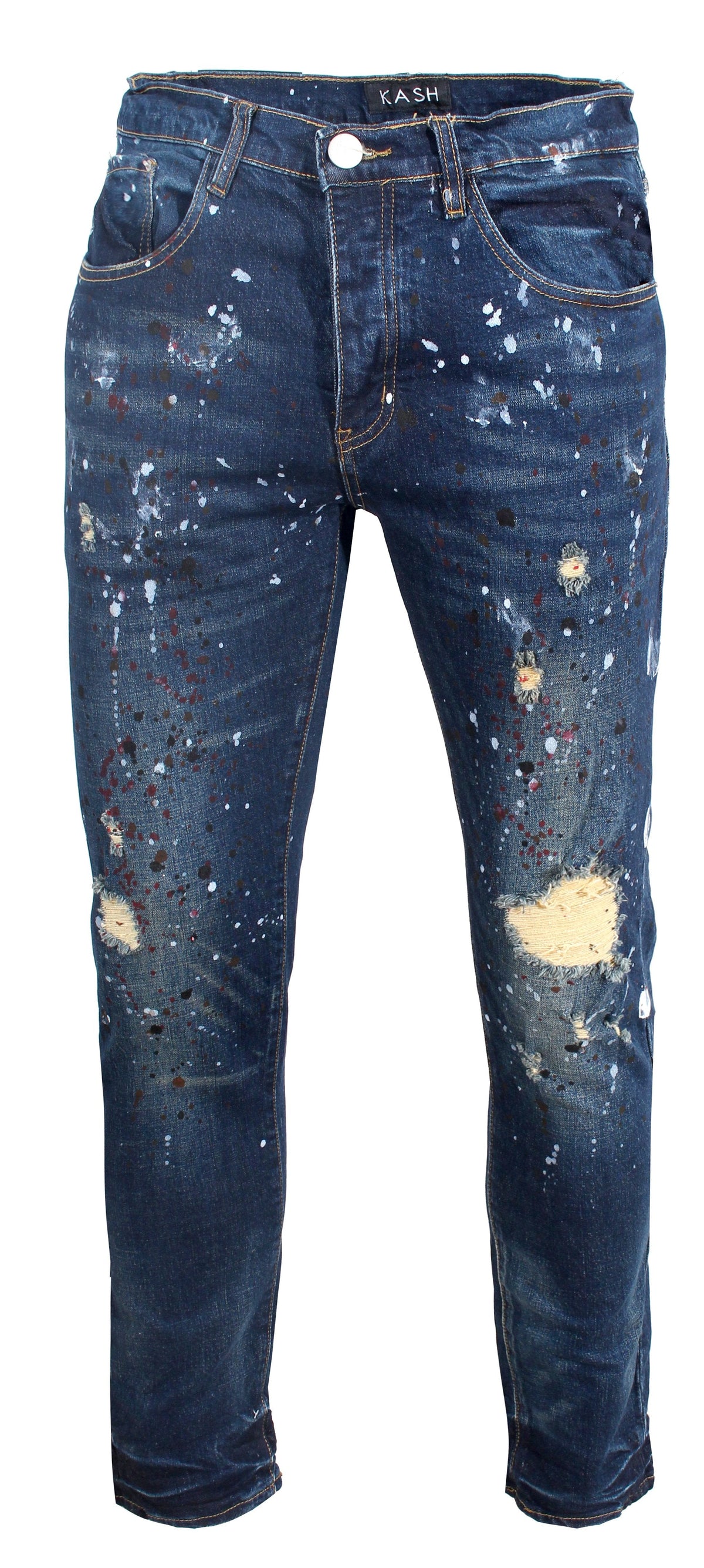 Men's Kash Denim - Blue Paint