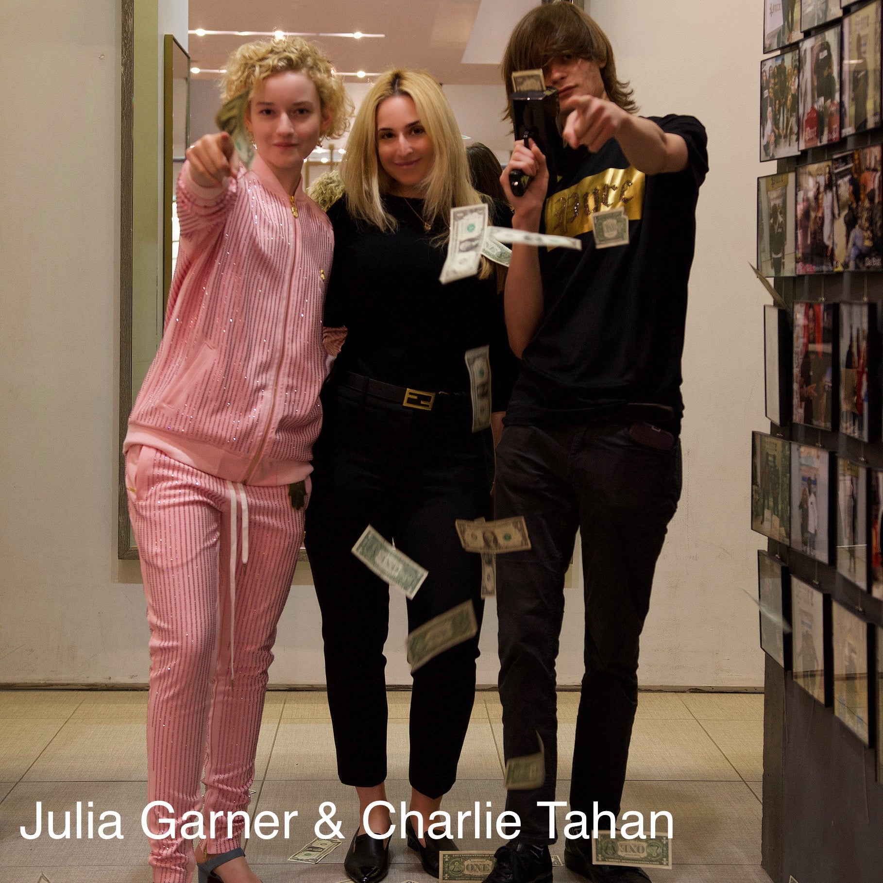 Julia Garner & Charlie Tahan