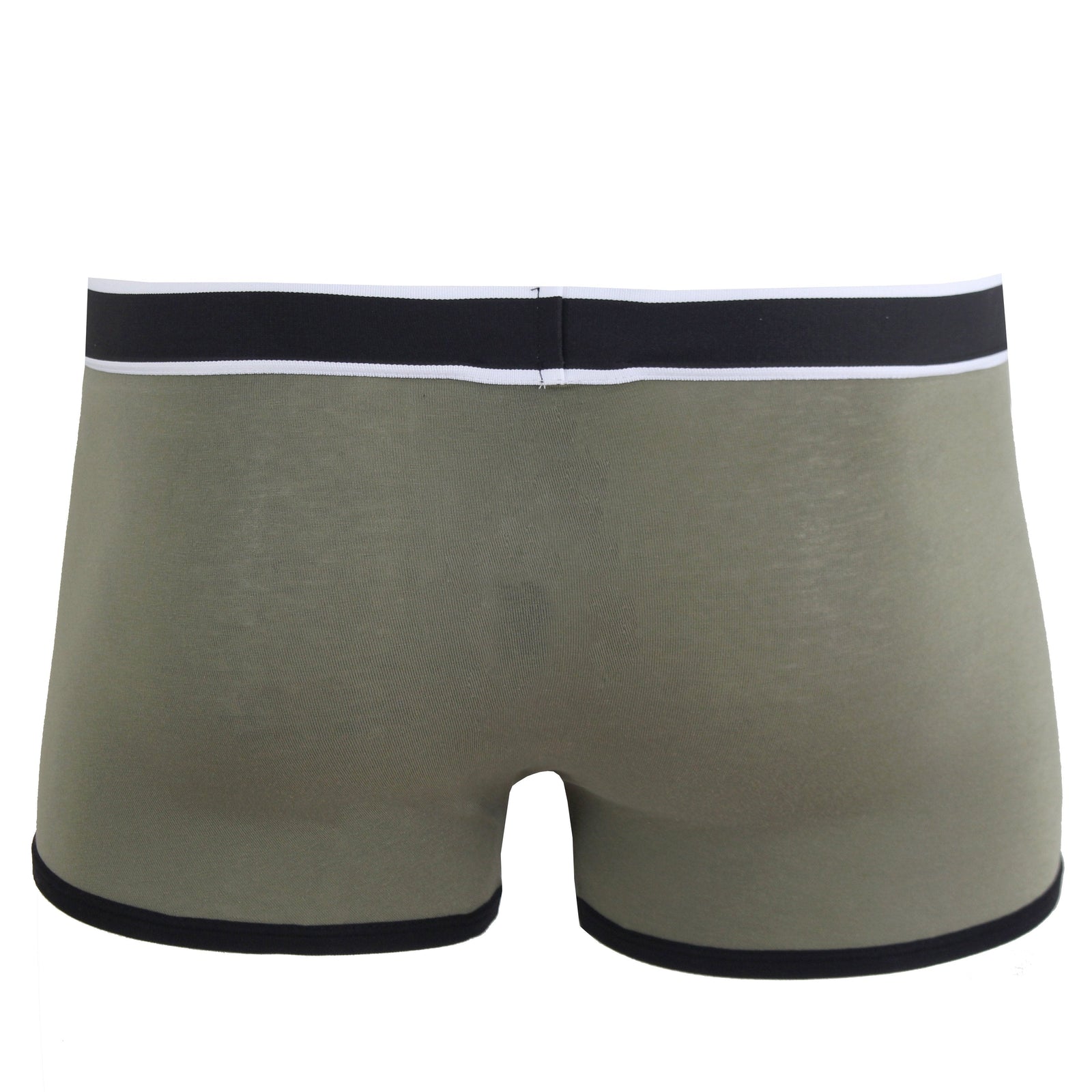 Balmain Logo Underwear Trunk in khaki green – view 2 of 2