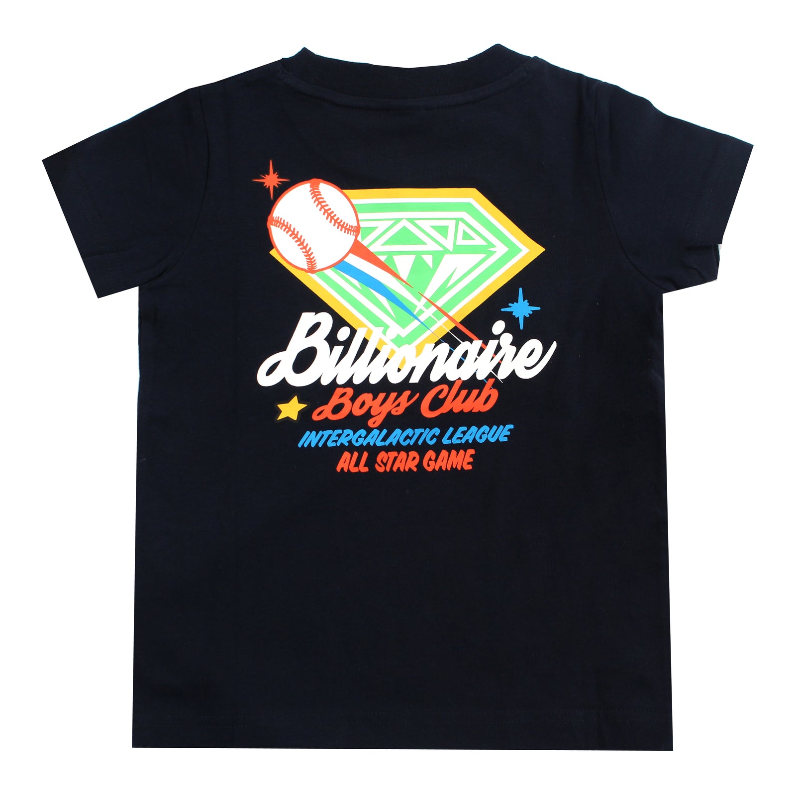 Billionaire Boys Club Allstar Short Sleeve Tee in navy blazer — alternate view