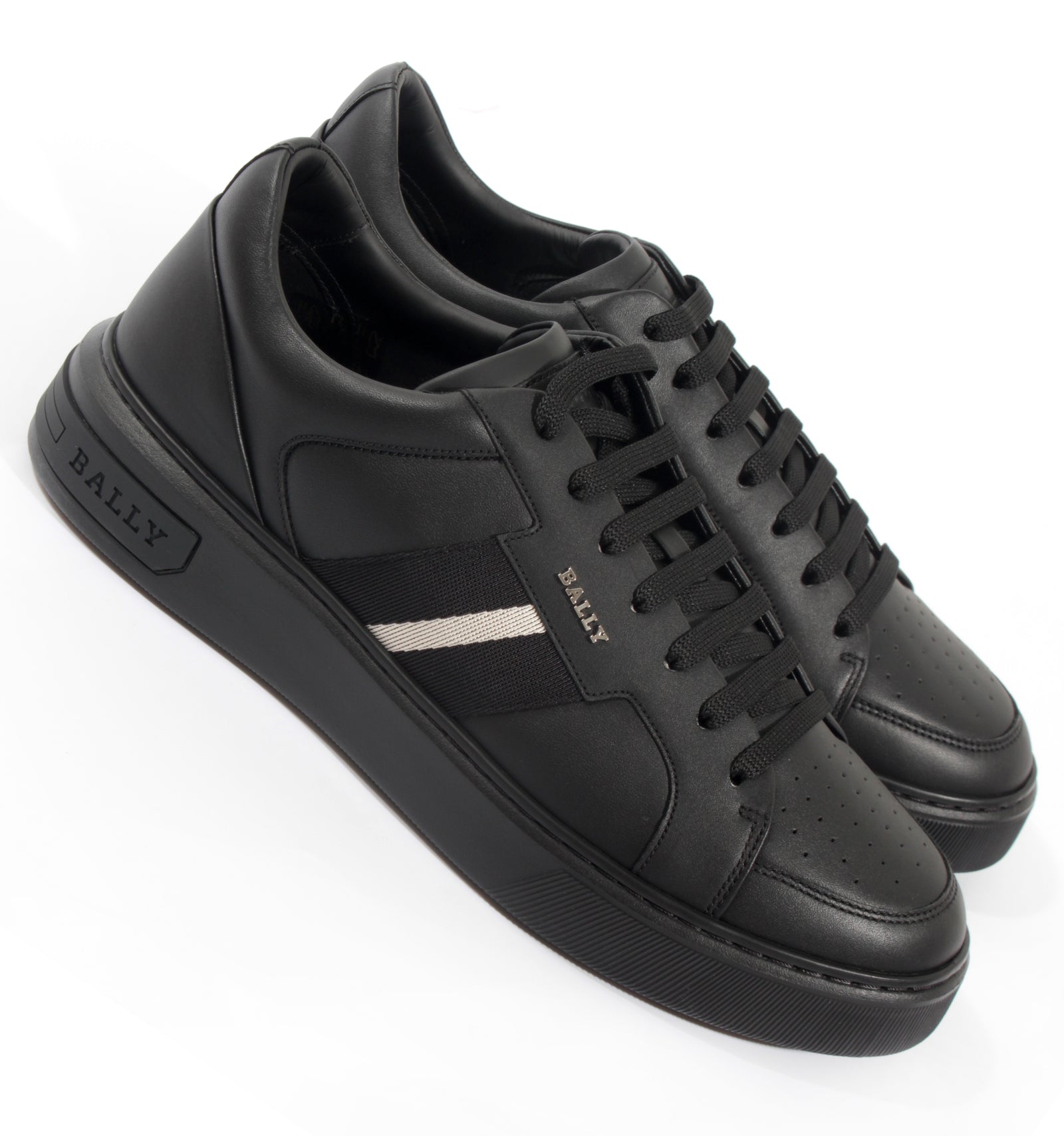 Bally Moony Sneaker in Black Calf Plain – view 1 of 3