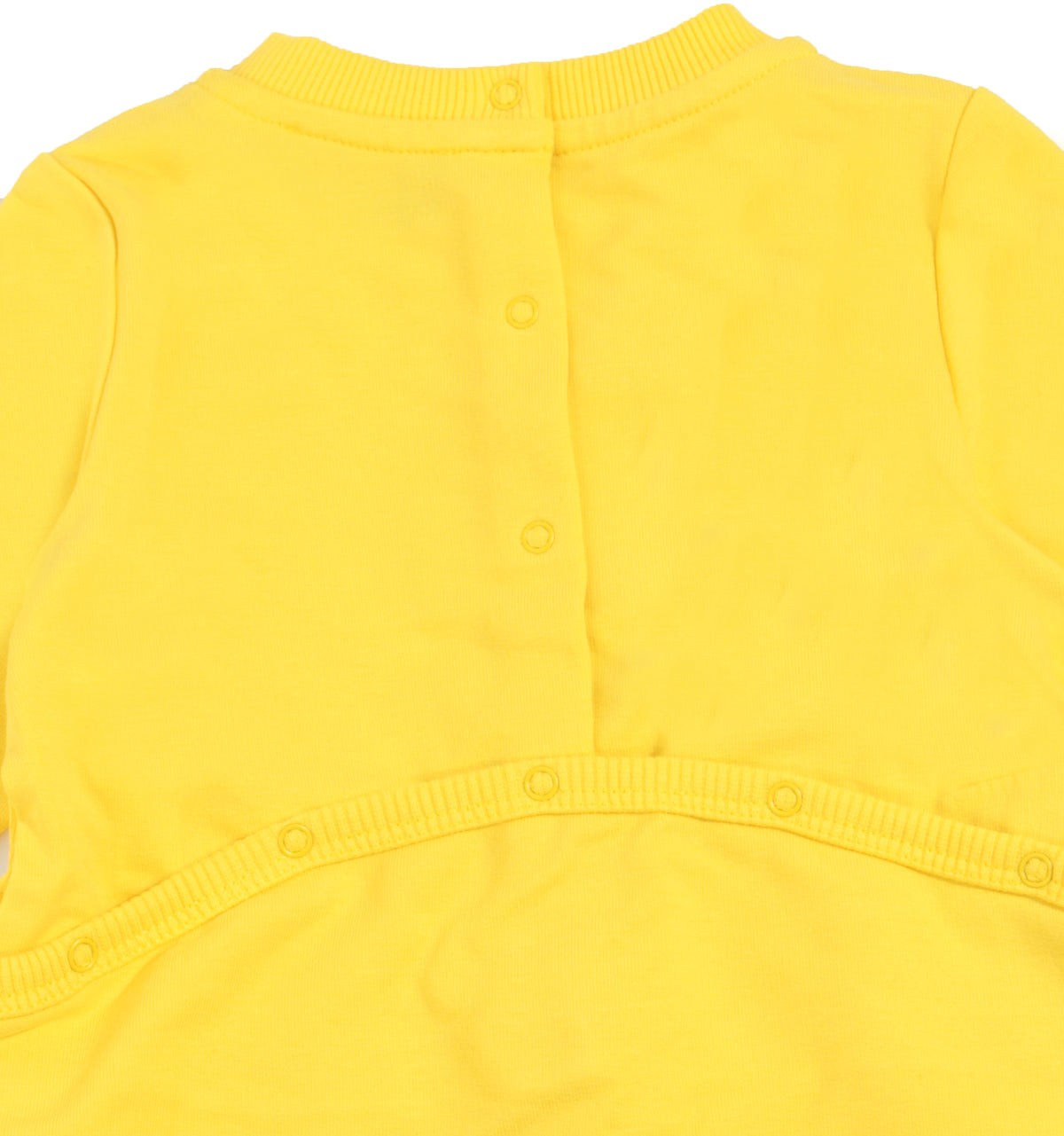 Baby Long Sleeve Footie Set With Hat - Yellow