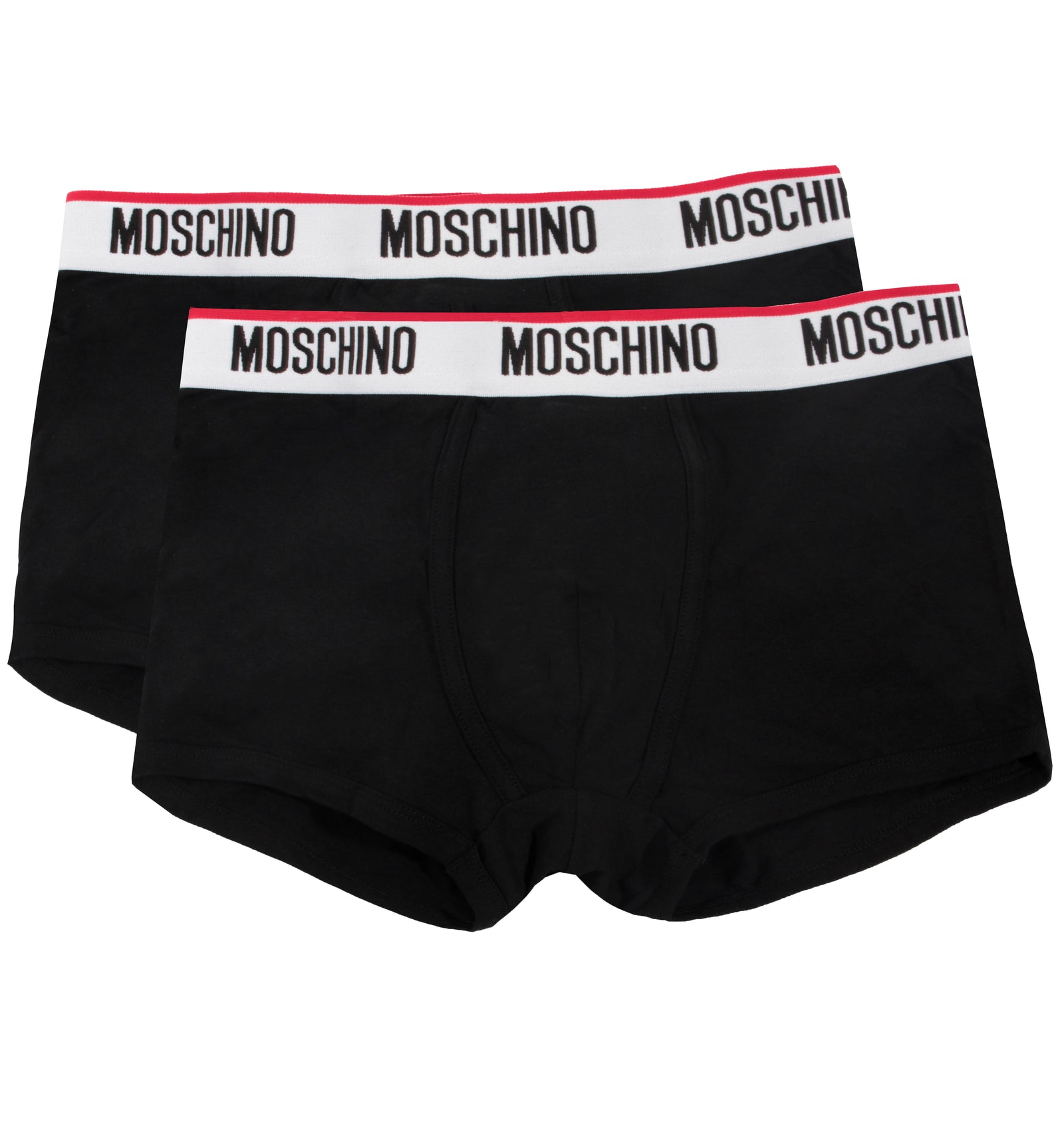 Moschino Logo Band Bi-Pack Briefs - Black – view 1 of 2