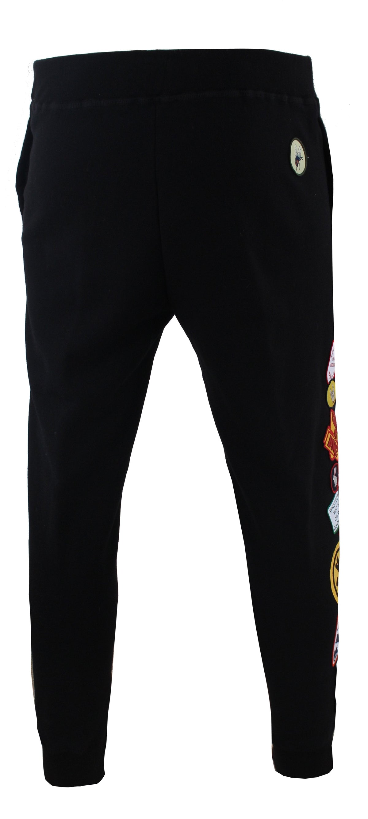 Icon Patch Sweatpants - Black