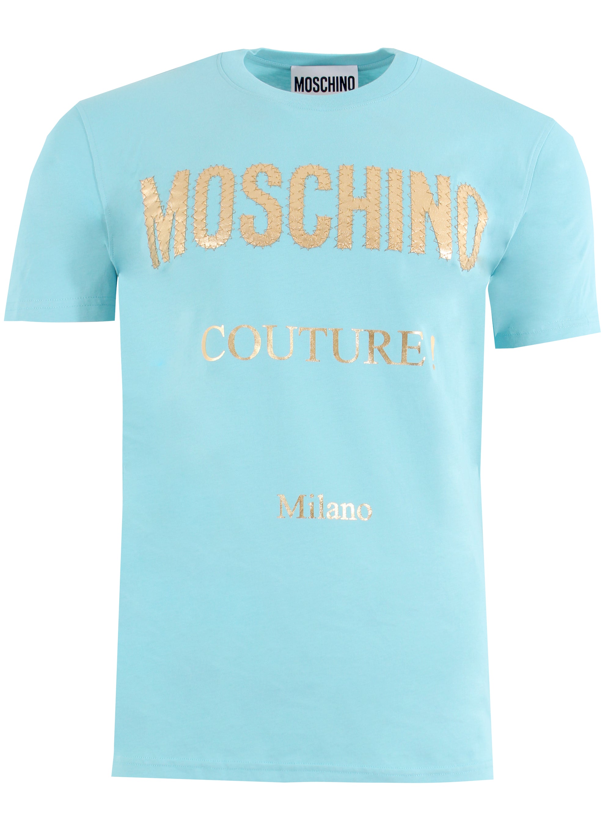 Moschino Couture Logo Tee - Blue
