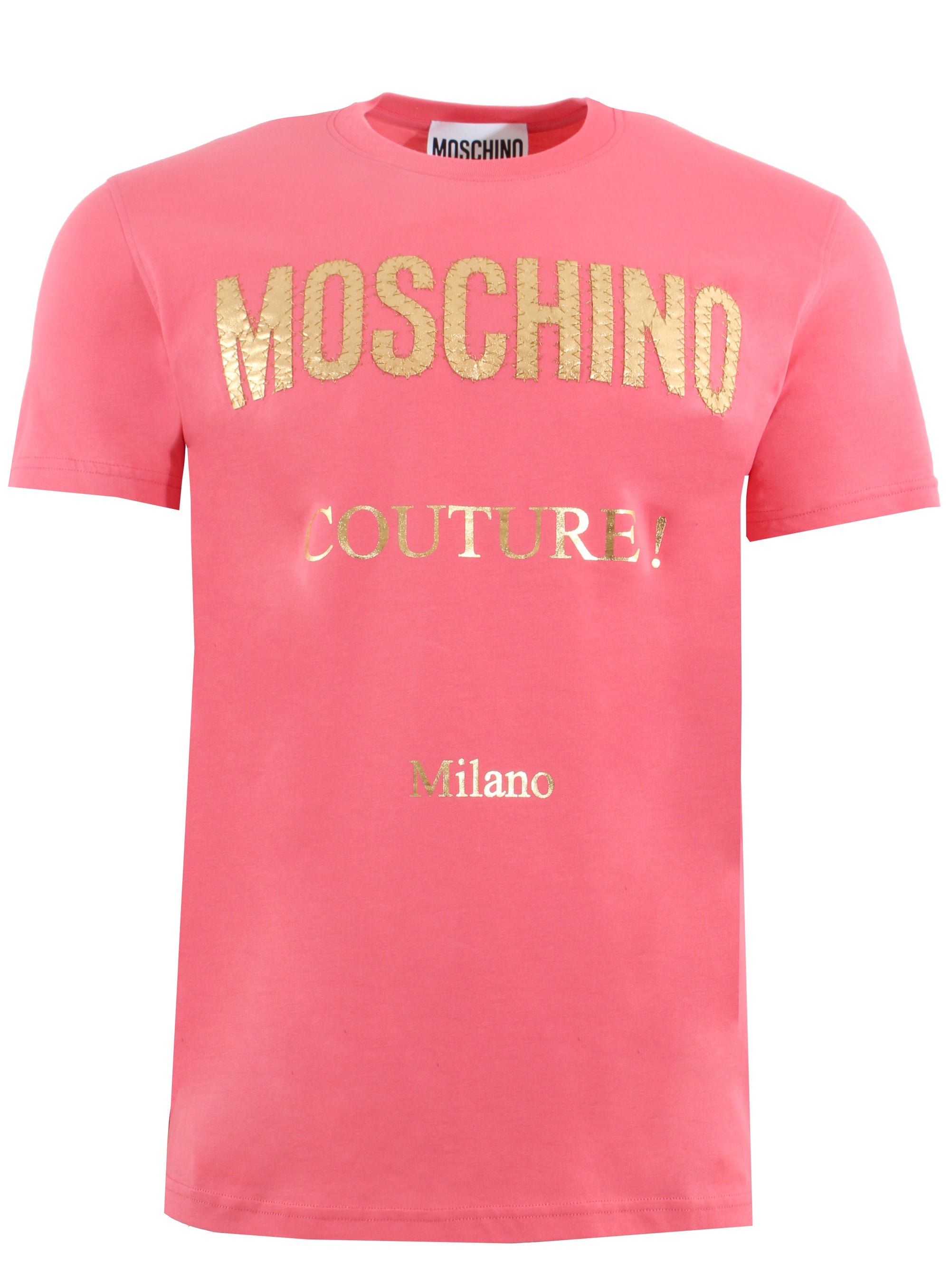 Moschino Couture Logo Tee - Pink