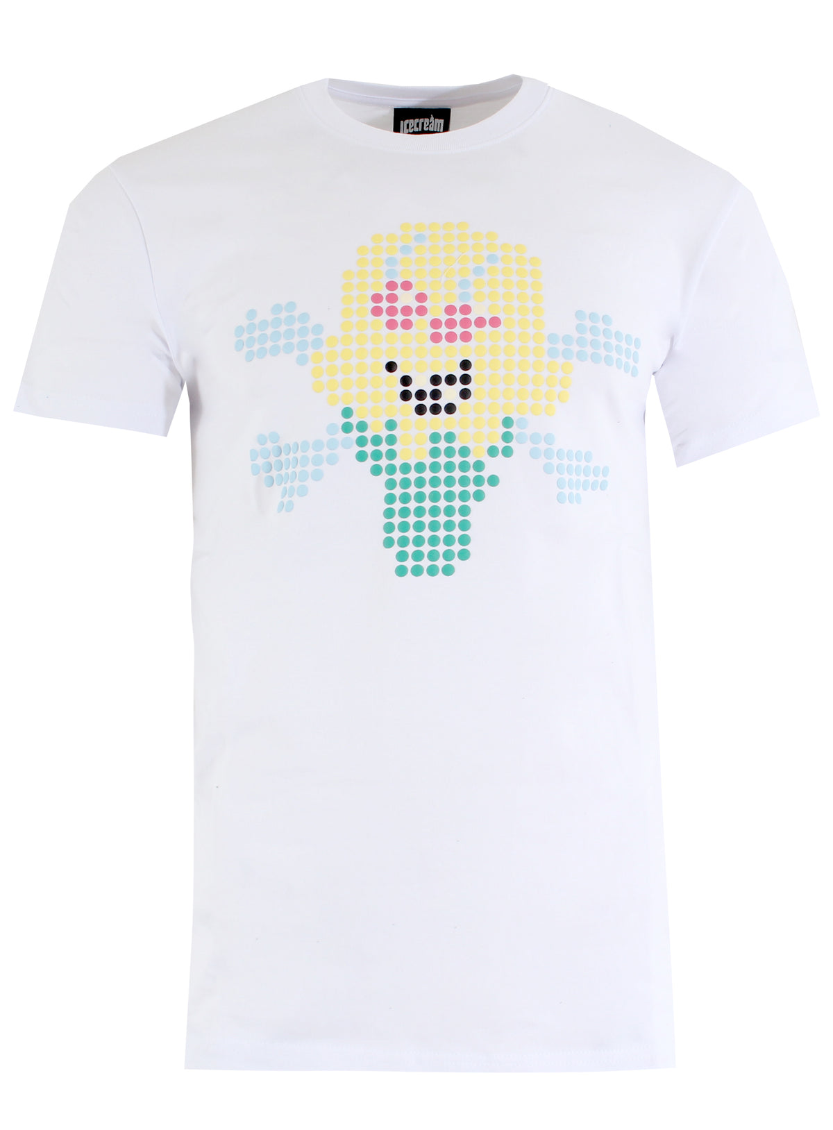 Dots SS Tee - White