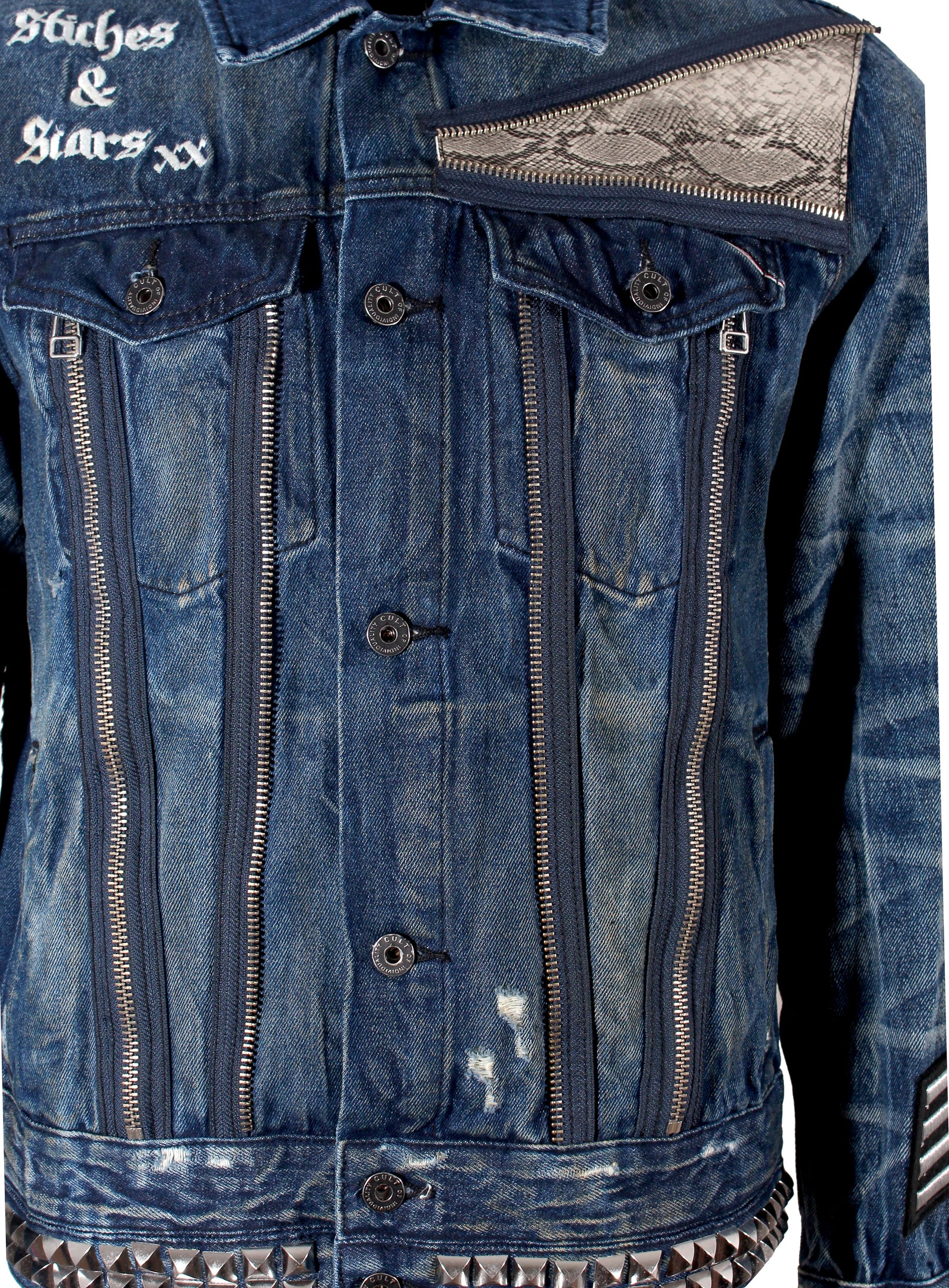 Cult of Individuality Men's Type II Denim Jacket — alternate view 3
