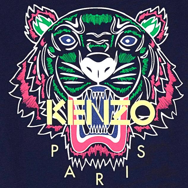 Kenzo Tiger LS Tee Shirt