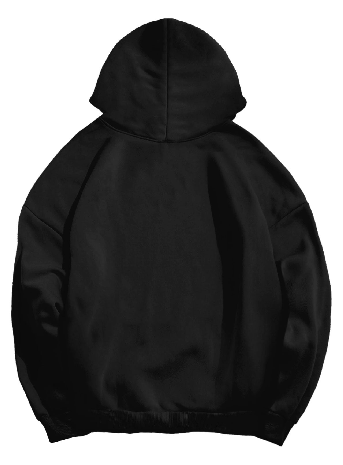 FRENCH TERRY PO HOODY - BLACK BEAUTY