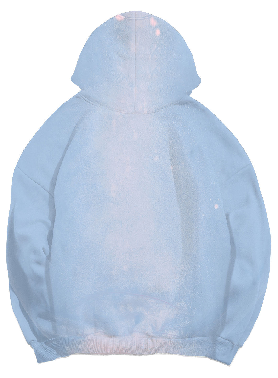 Purple Brand French Terry Po Hoody in Placid Blue – view 2 of 3