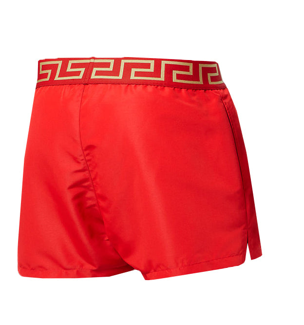 SWIM SHORT BOXER-RED