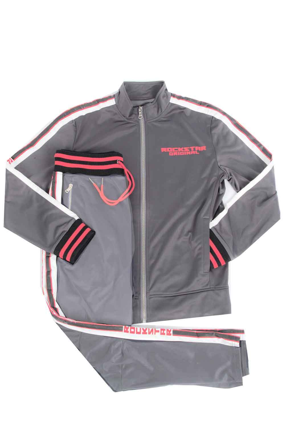 Rockstar Quincy track set in grey