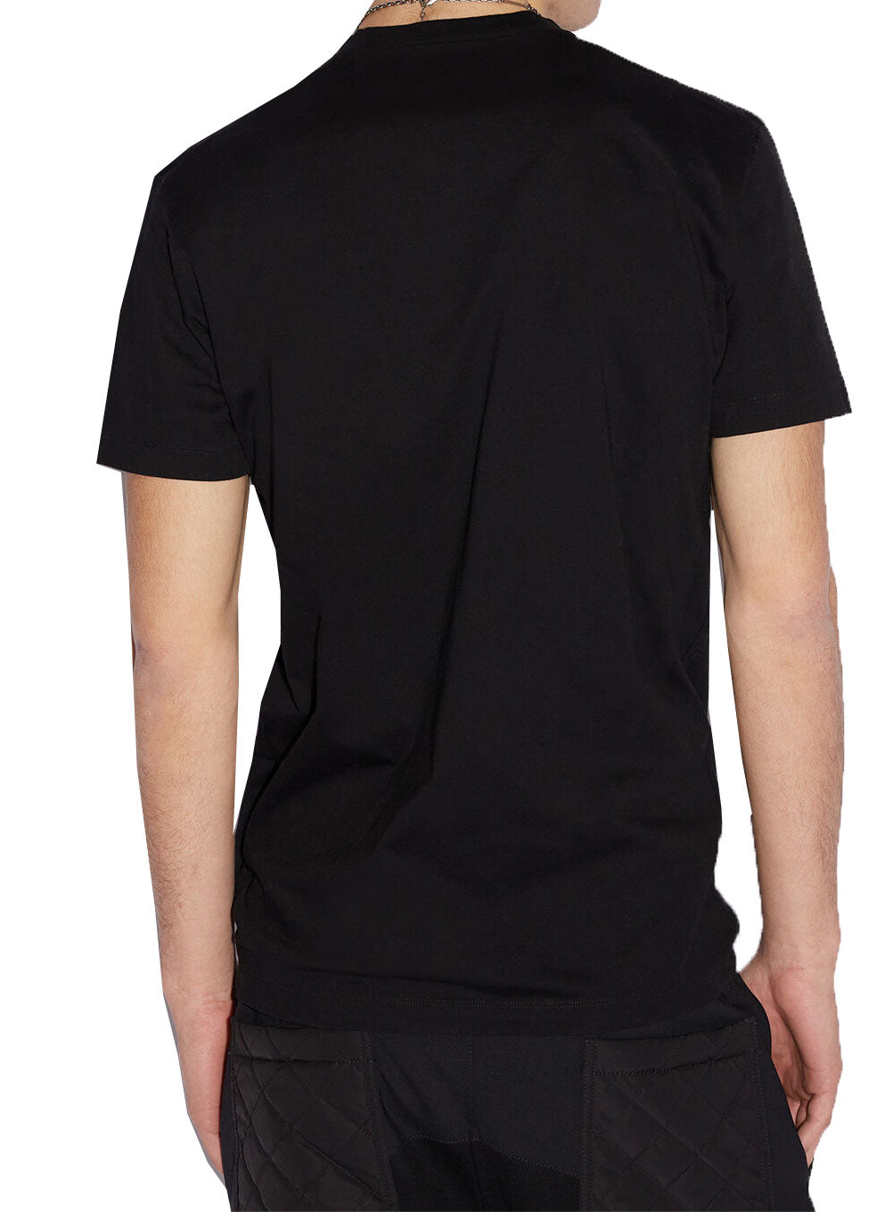 DSQUARED2 D2 Outline Cool Tee in black – view 2 of 3