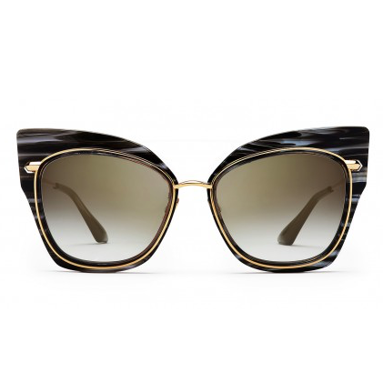 DITA Stormy Sunglasses in black and yellow gold – view 1 of 2