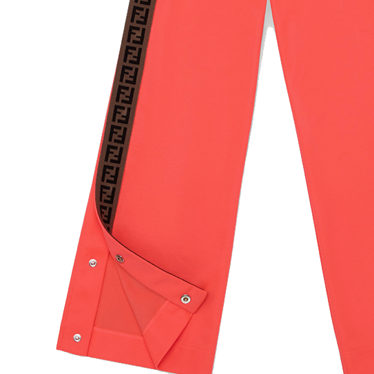 Fendi Girls Snap Track Pants