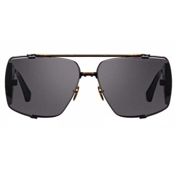 DITA Souliner Two Sunglasses in matte black with yellow gold – view 1 of 3