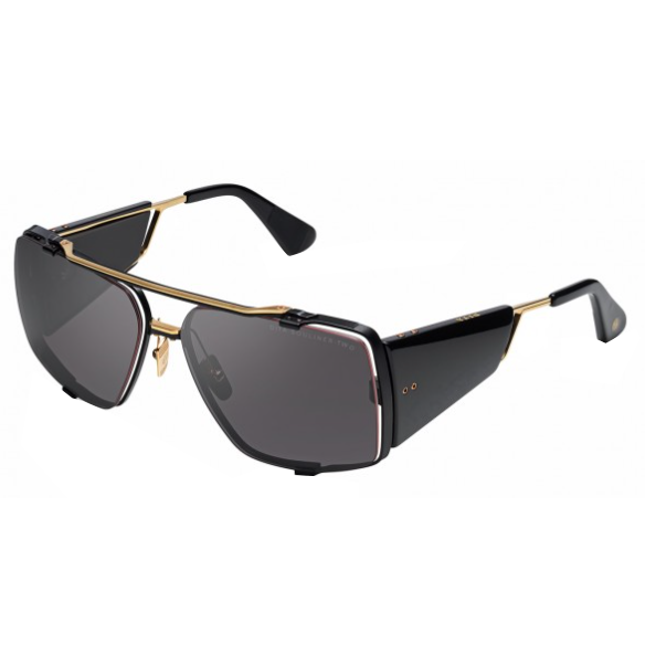 DITA Souliner Two Sunglasses in matte black with yellow gold – view 2 of 3