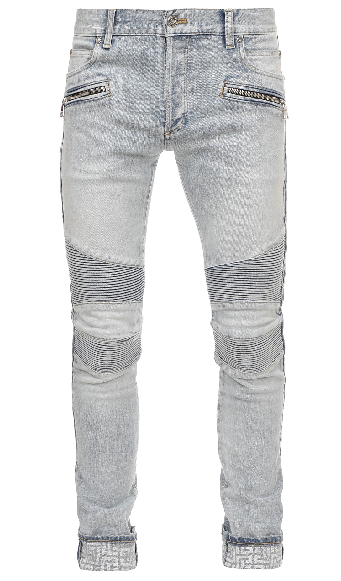 Balmain Men's Monogram Jeans in light blue – view 1 of 3