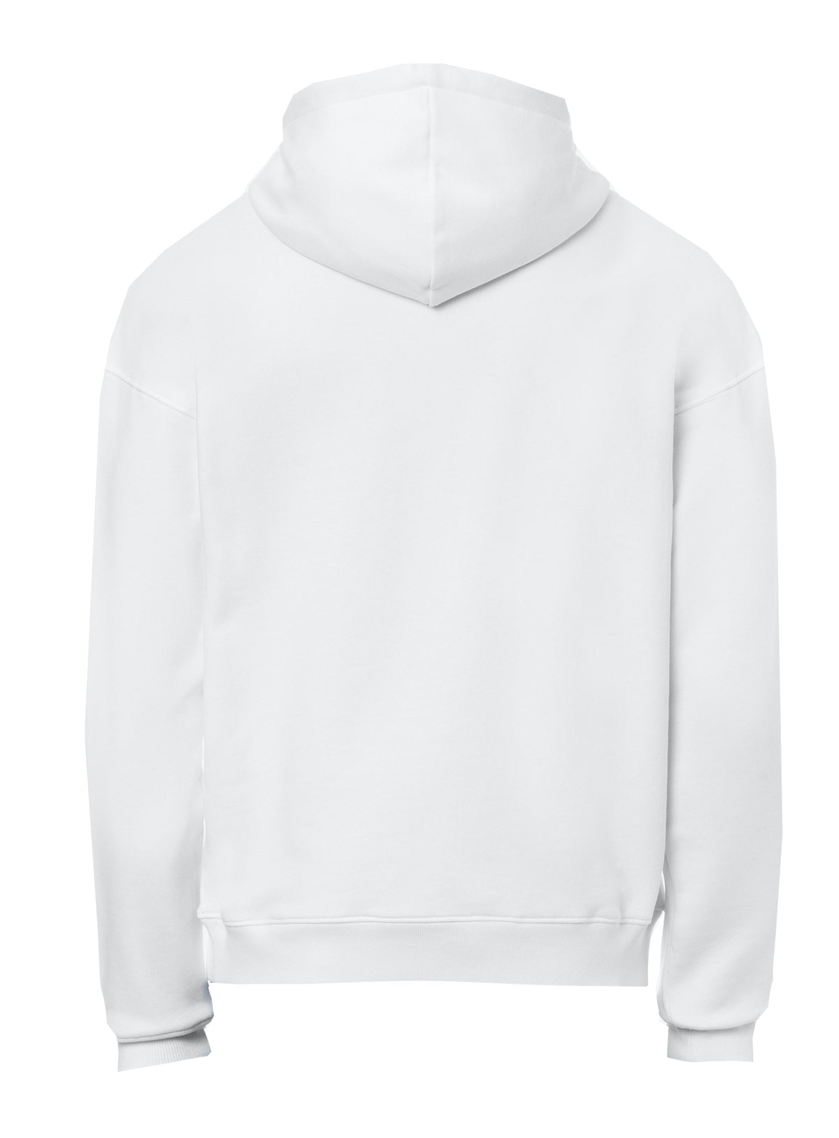 COTTON SWEATSHIRT MOSCHINO HOODIE-WHITE