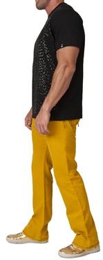 Robin's Jean In Mustard (Blue Swarovski)