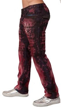 Robin's Jean In Sioux Print (Black Diamond Swarovski)