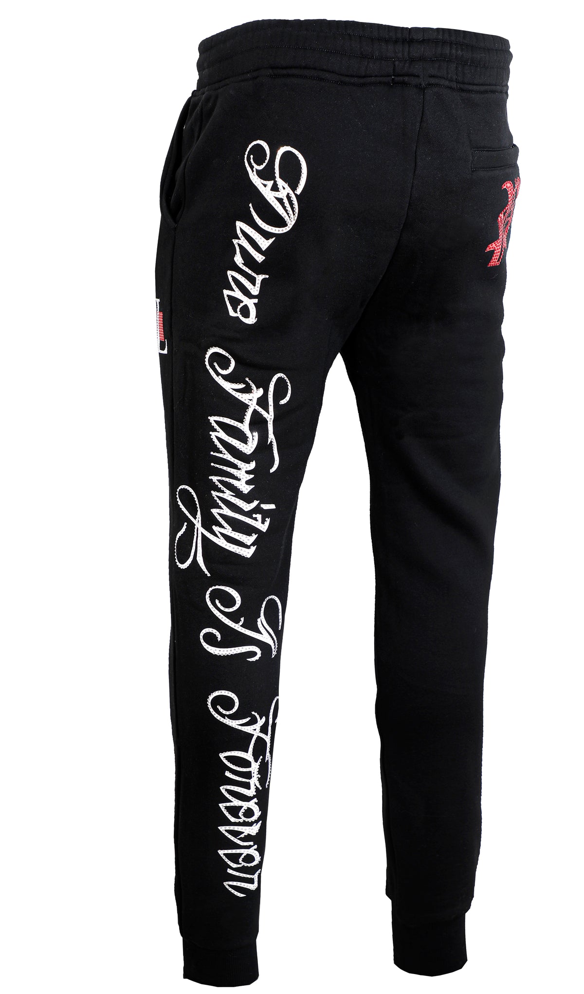 Pure Atlanta Culture Sweatpants-Black