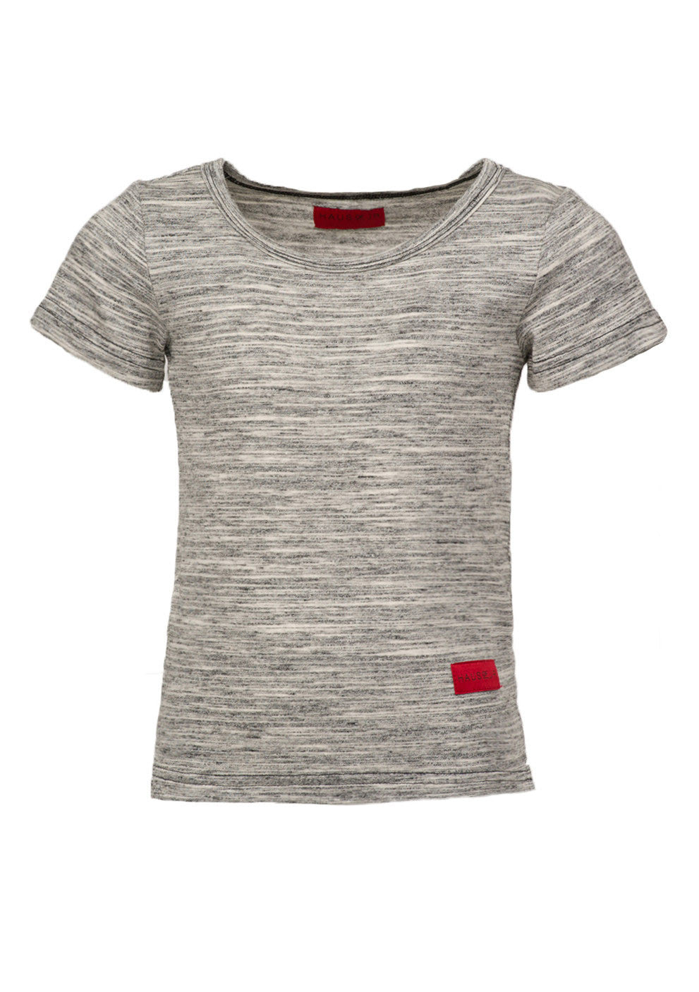 Haus of JR Preston Cold Heather Tee in charcoal – view 1 of 2
