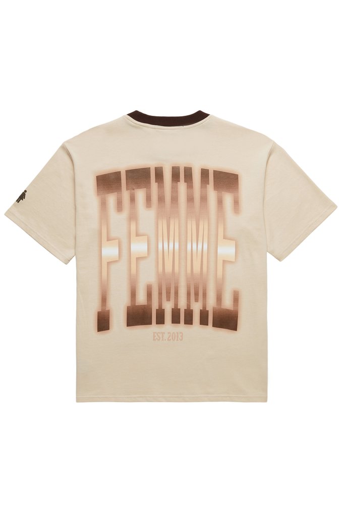 Twilight Tee Cream and Brown
